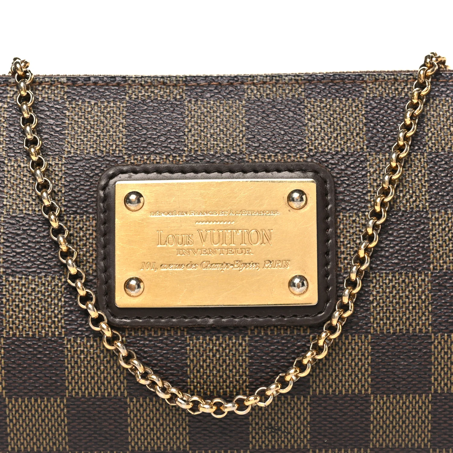 Damier Ebene Eva Clutch - Top Club