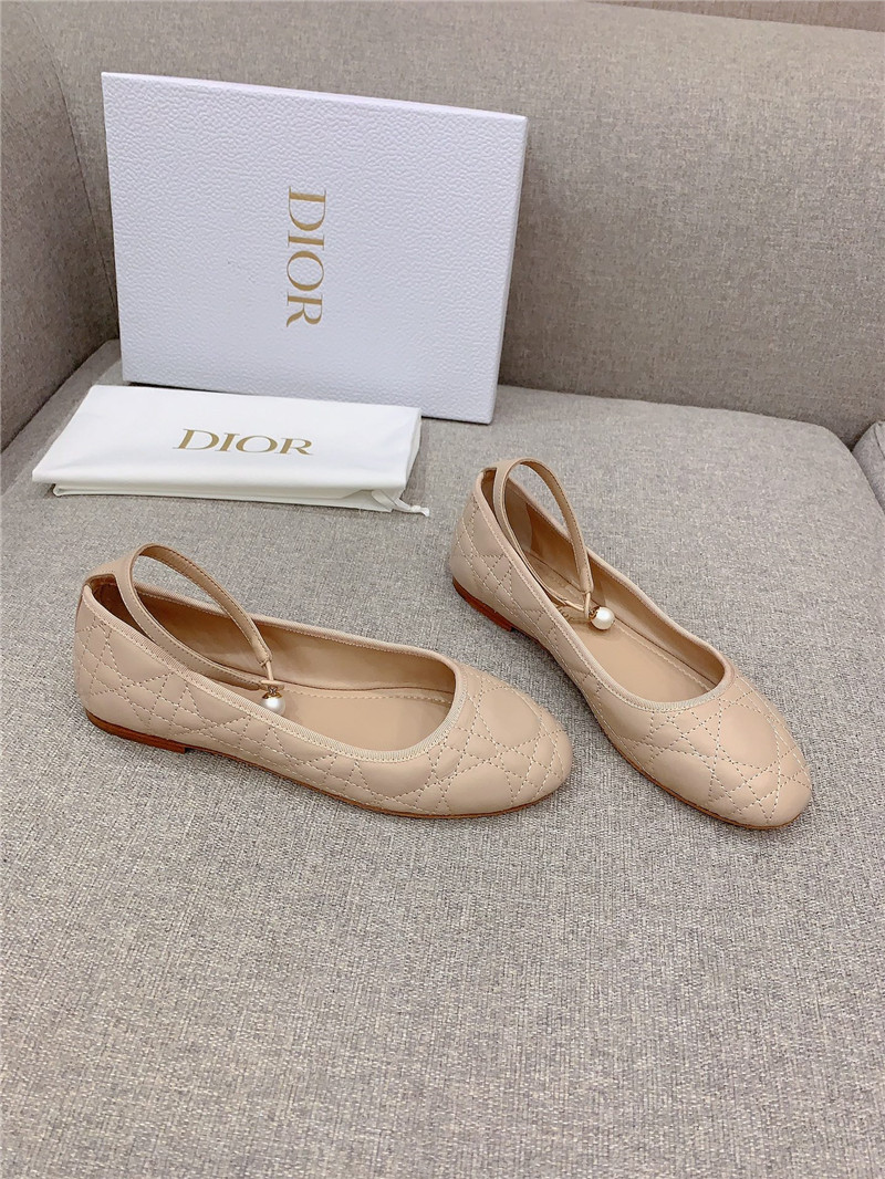 dior new diamond pearl flat shoes - Sneaker Replica Workshop