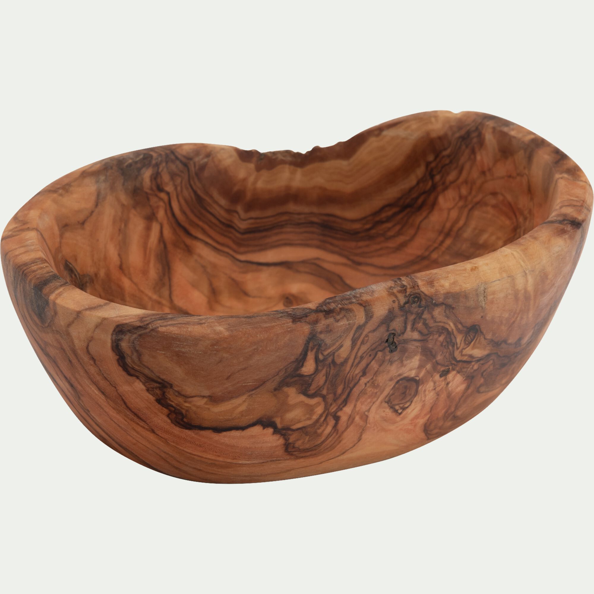 OLIVE - Coupelle apéritive en bois d'olivier D14cm - naturel