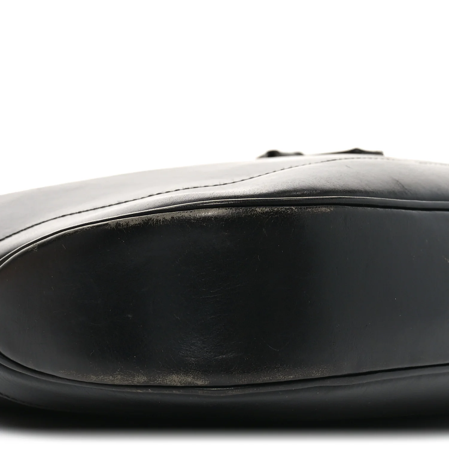 Calfskin Jackie O Hobo Black - Top Club