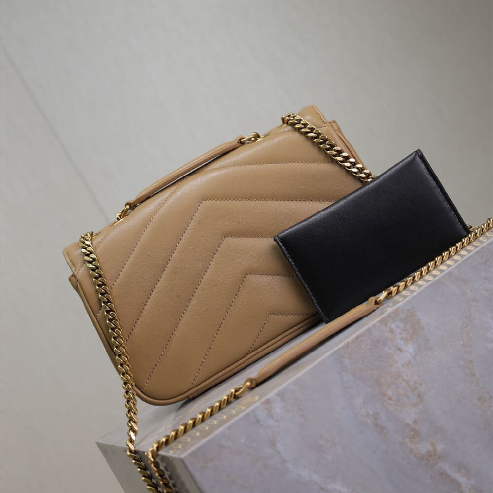 YSL LOULOU small in MATELASSE lambskin - Top Club