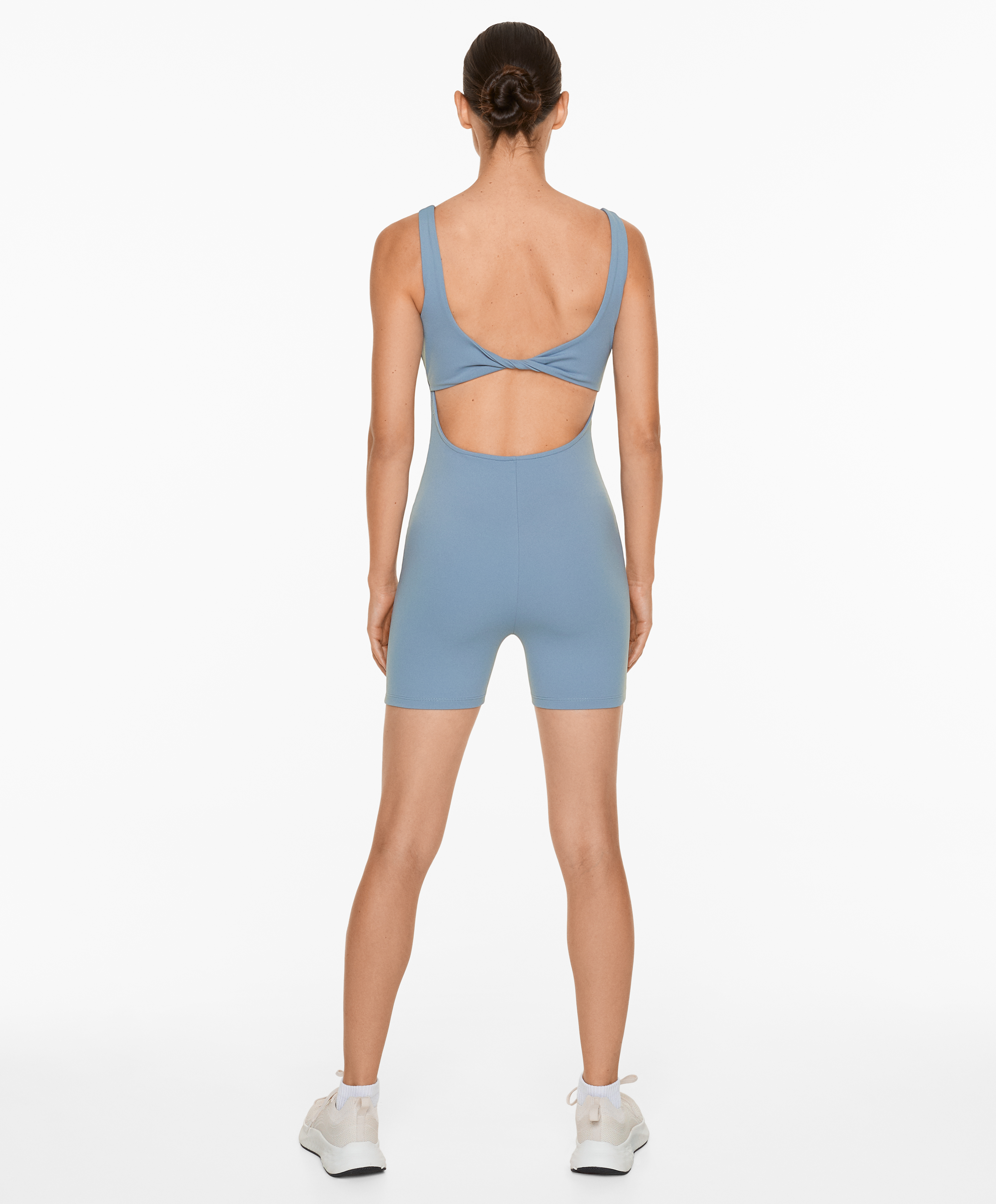 OYSHO Comfortlux crossover back short jumpsuit