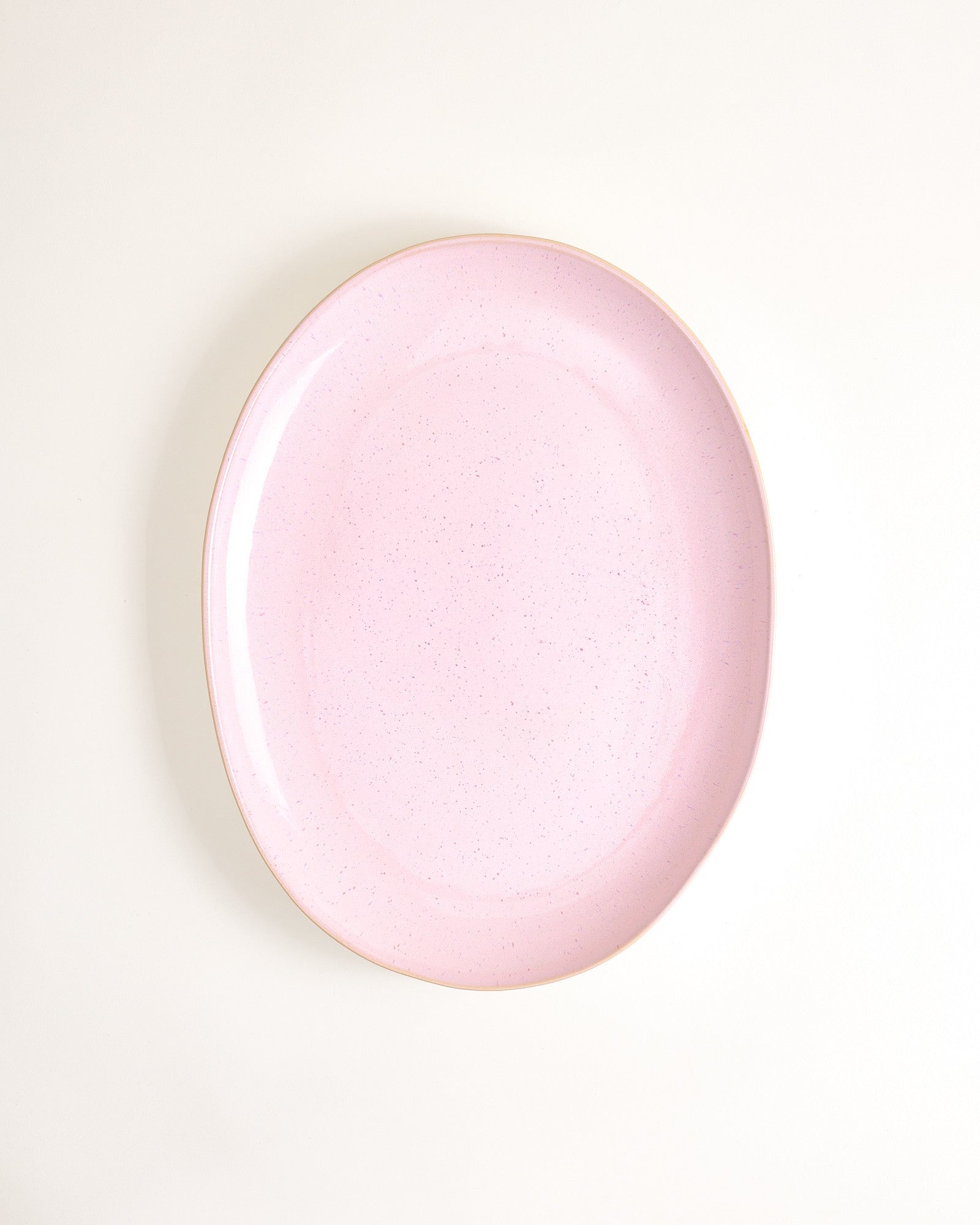 Areia Servierplatte L oval rosé