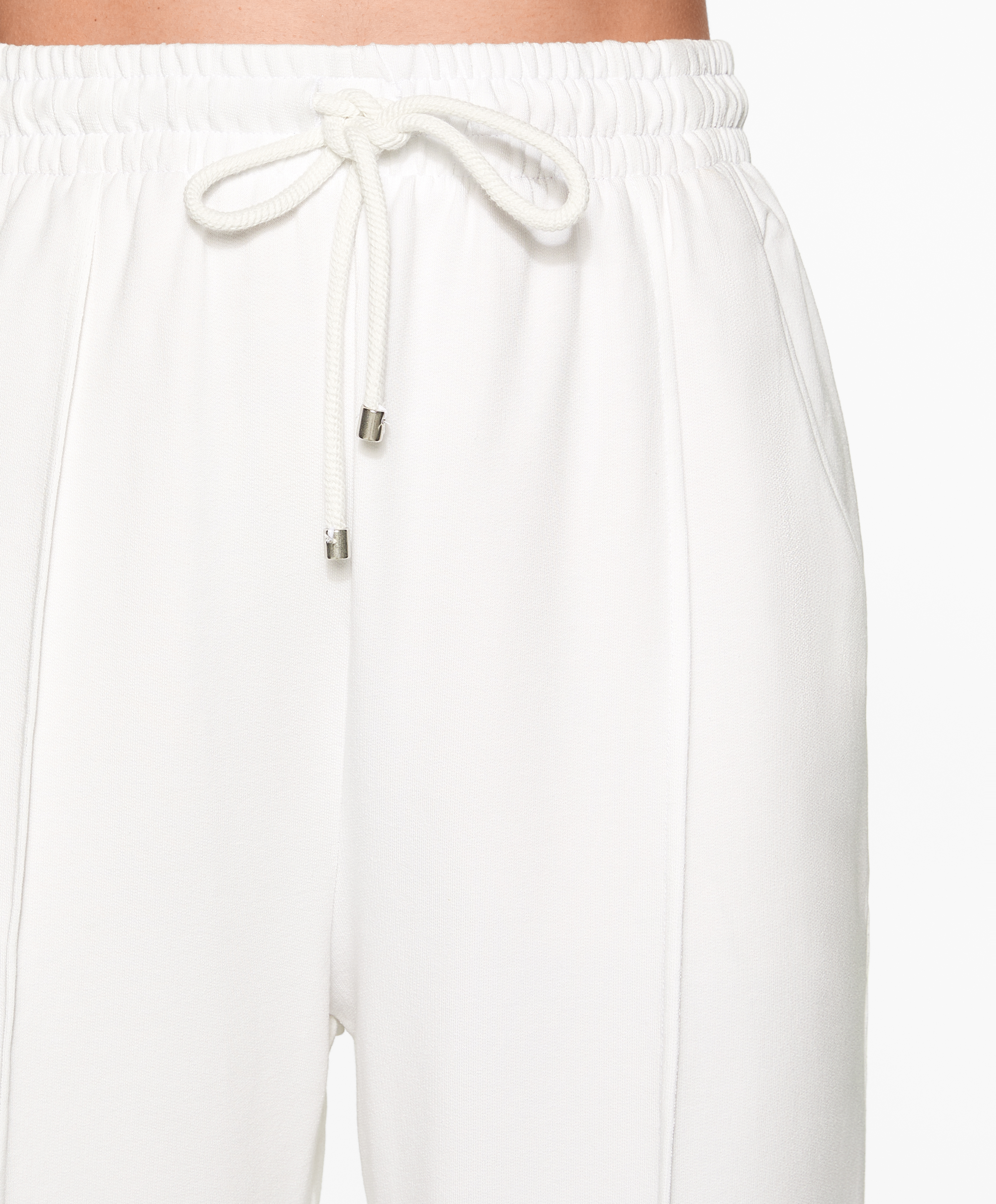 OYSHO Relaxed straight-leg trousers with cotton and modal