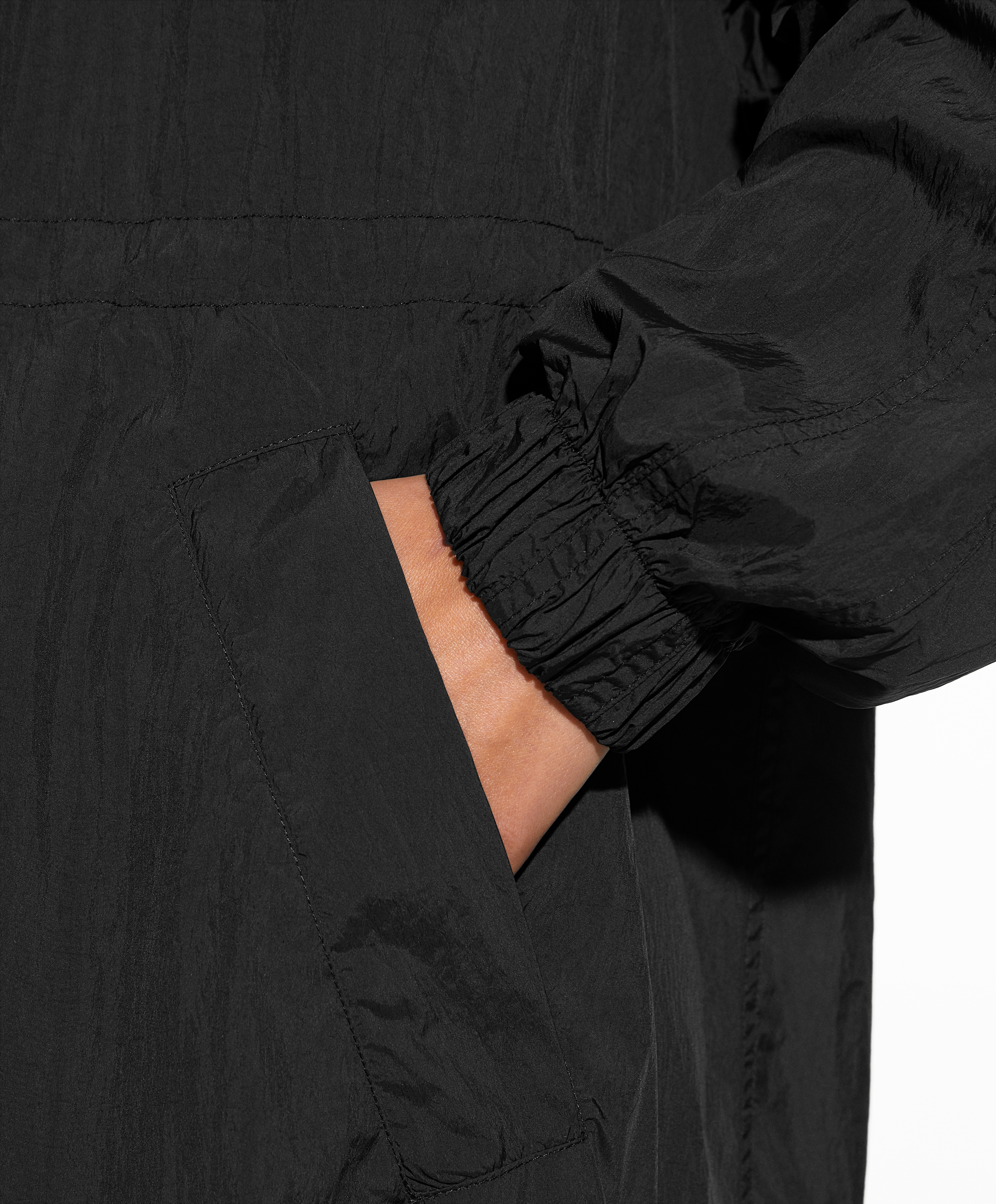 OYSHO Water-repellent midi jacket