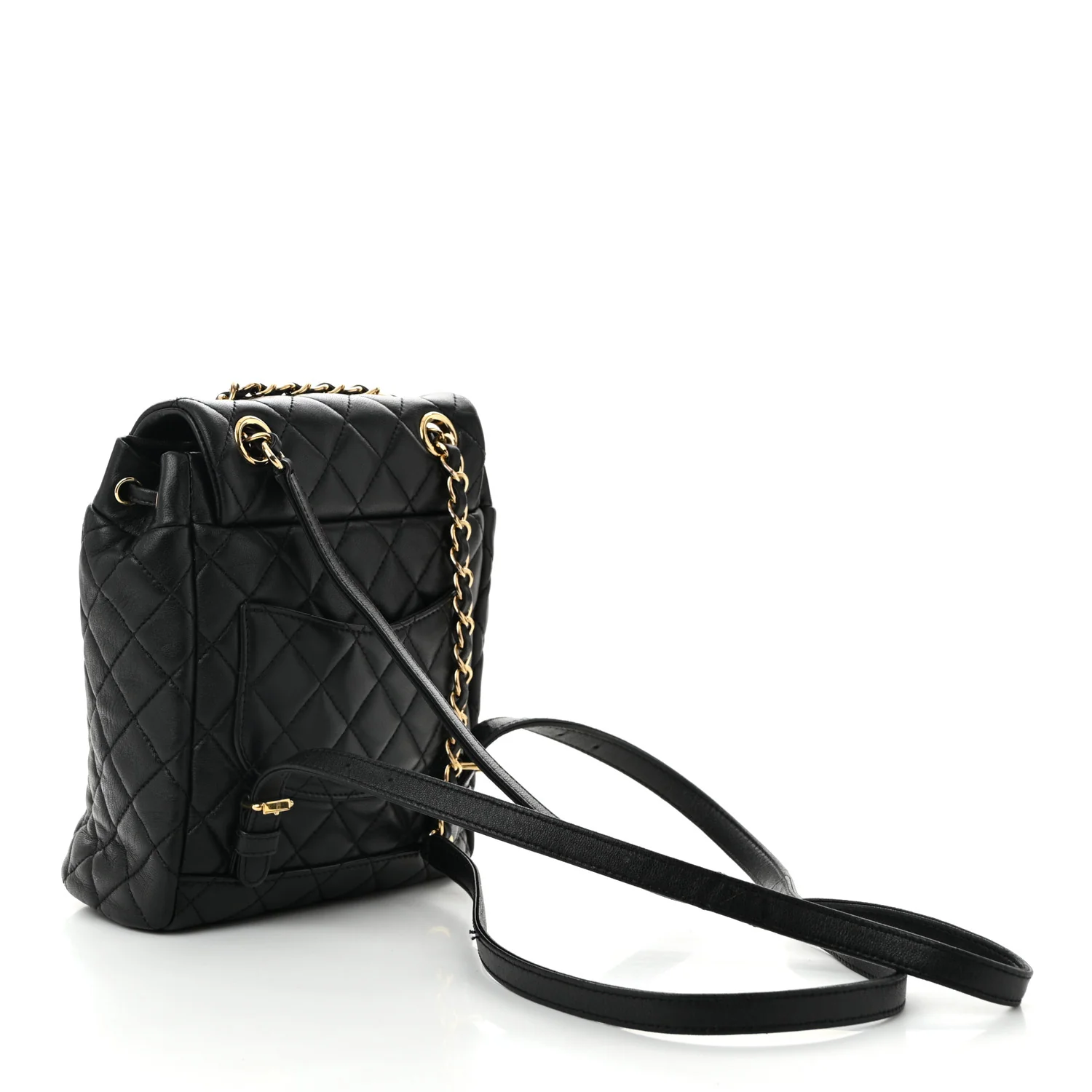 Lambskin Quilted Mini Urban Spirit Backpack Black - Top Club
