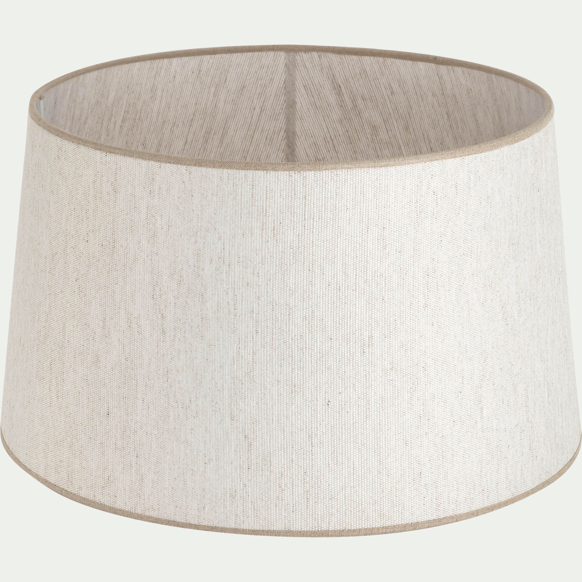 AINO - Abat-jour conique en tissu D45cm - blanc