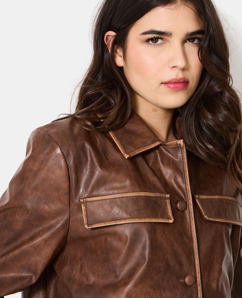 Pimkie Veste droite en simili