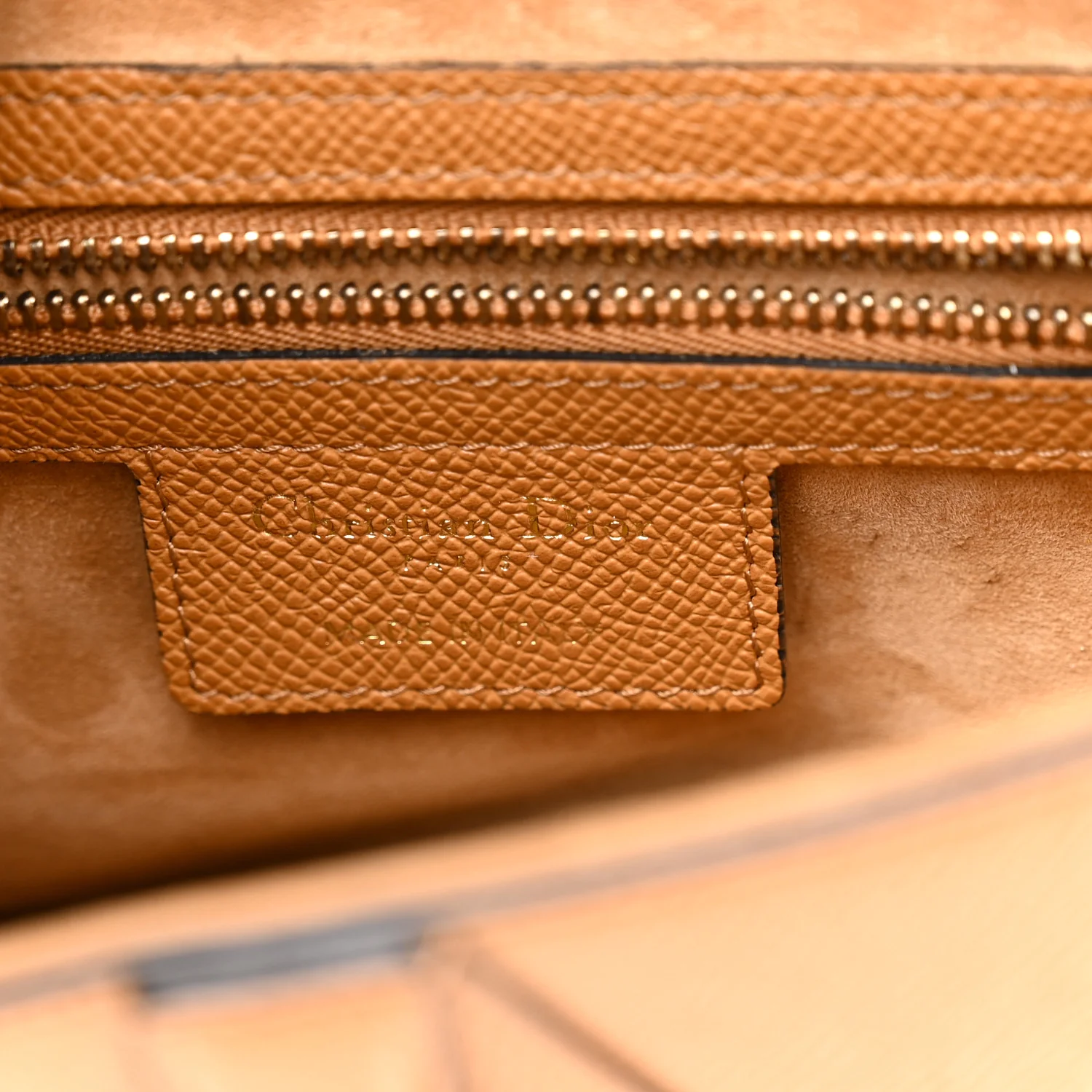 Grained Calfskin Saddle Bag Camello - Top Club