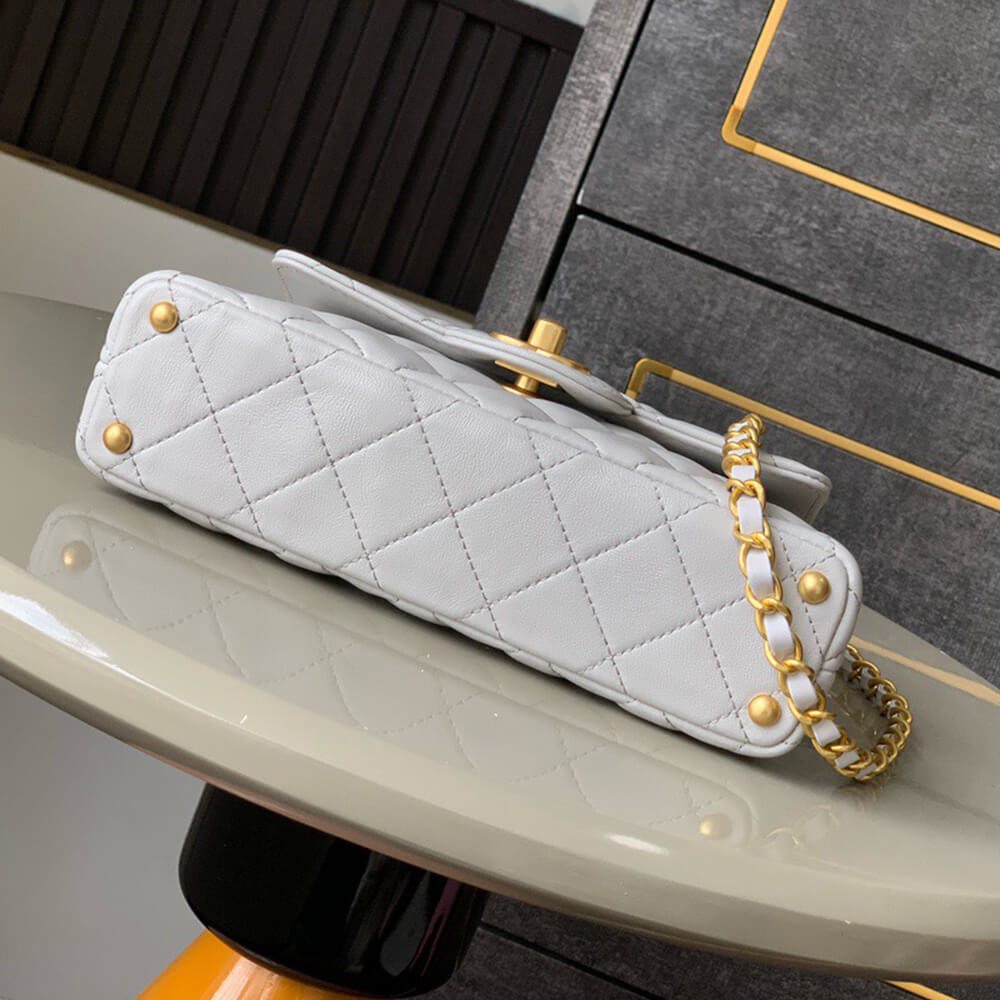 CHANEL Small Flap Bag with Top Handle(HIGH-END GRADE) - Top Club