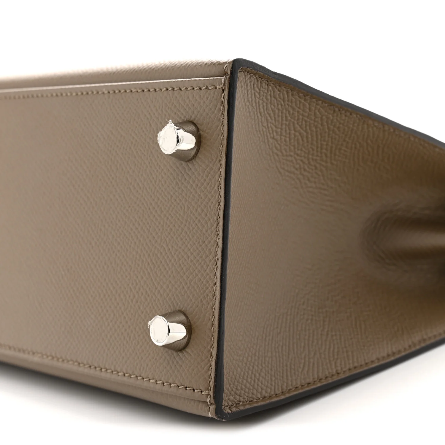Epsom Tri-Color Kelly Sellier 25 Etoupe Alezan Biscuit - Top Club