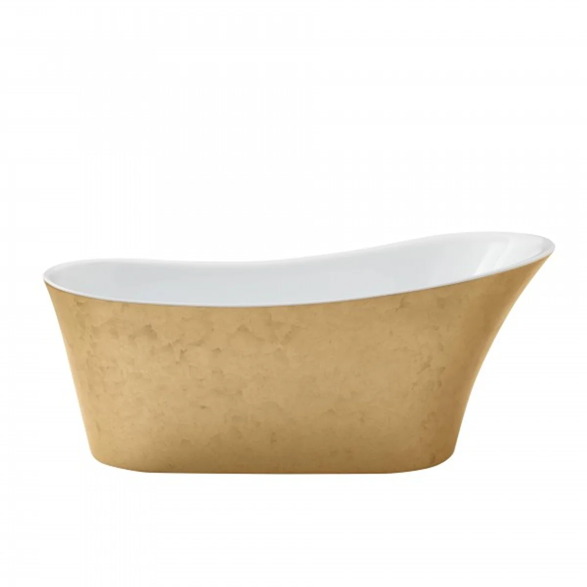 Art Deco bathtub freestanding gold model He-Hol 1710mm - Freestanding retro antique art nouveau bathtub