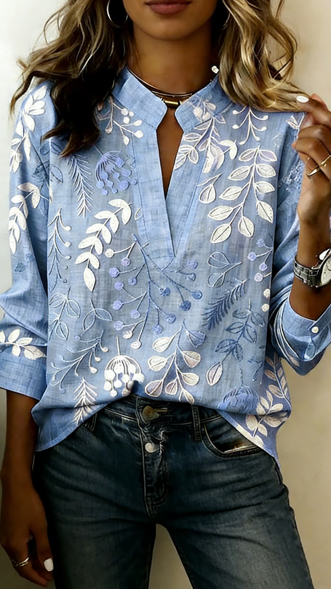 Women's Casual 3D-Print Shirt - Nordfashionstorm - Women's Clothing, Fashion for You - Nordfashionstorm.com