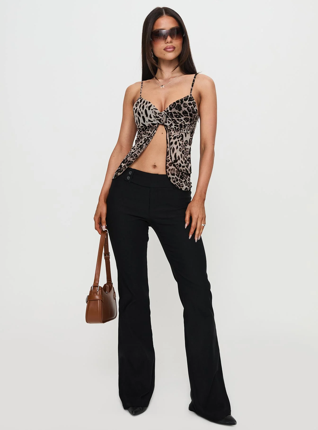 Chandani Cami Top Brown