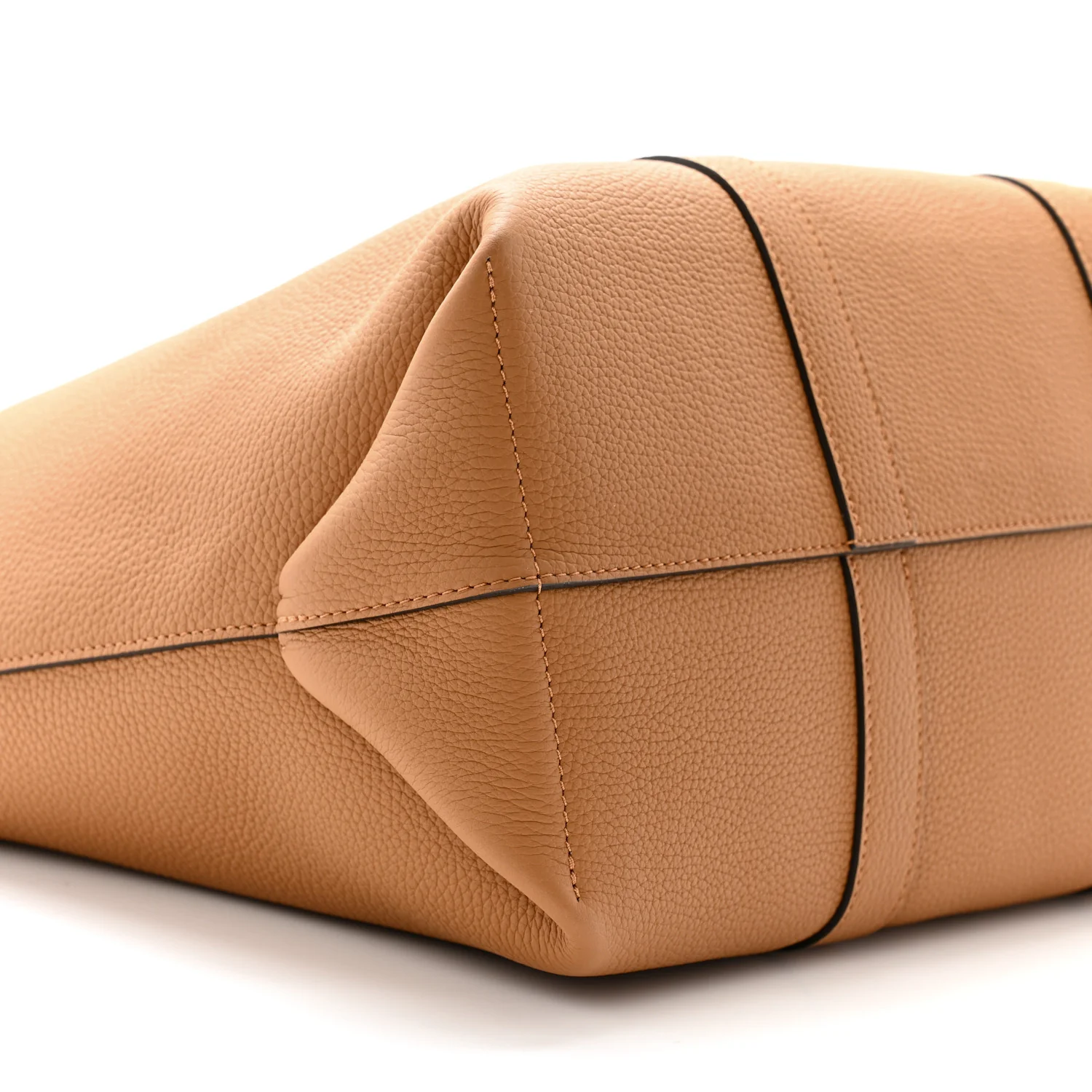 Taurillon Duo Cabas MM Tote Camel Flame - Top Club