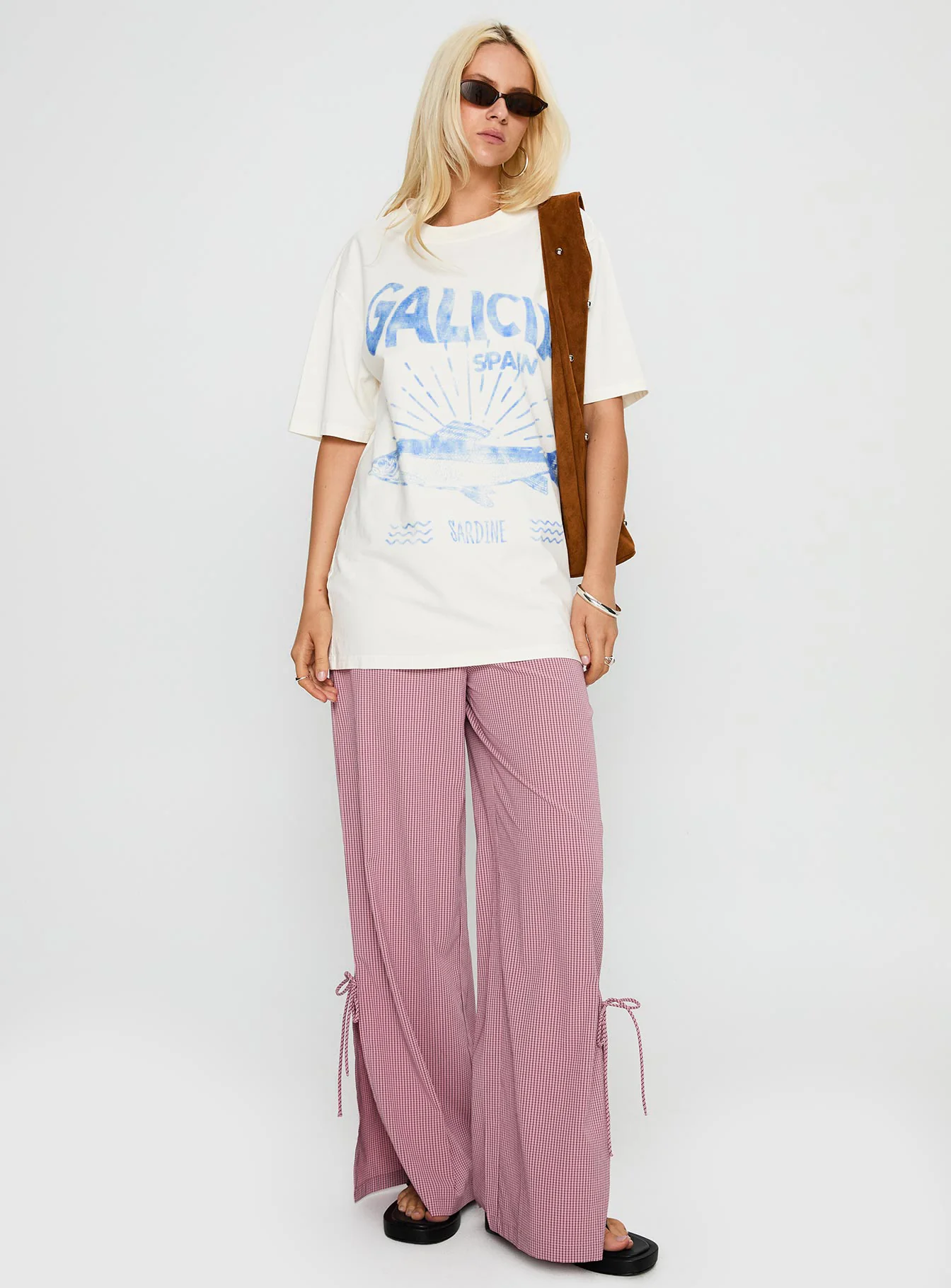 Galicia Spain Graphic Tee White / Blue