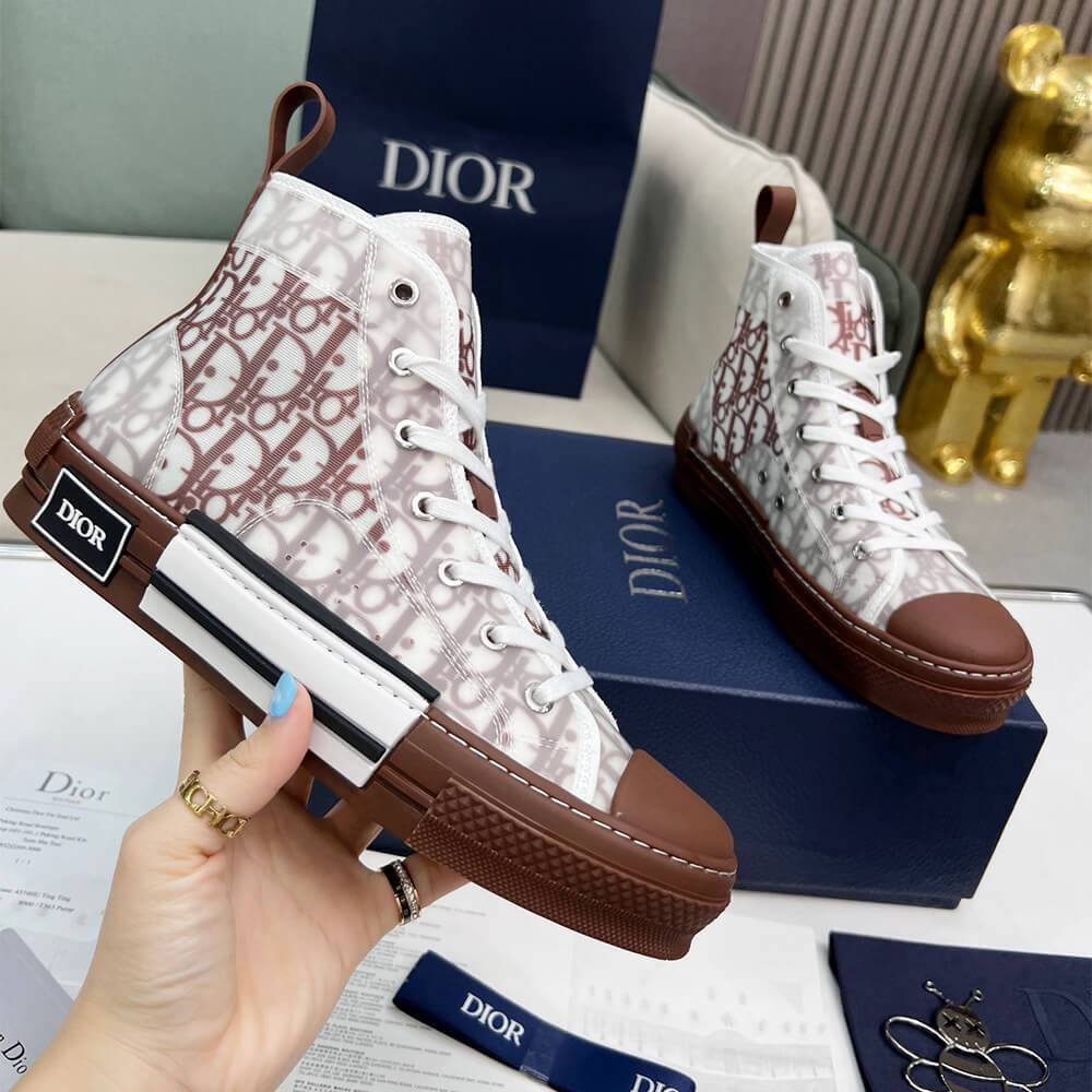DIOR B23 High-Top Sneakers Dior Oblique - Top Club