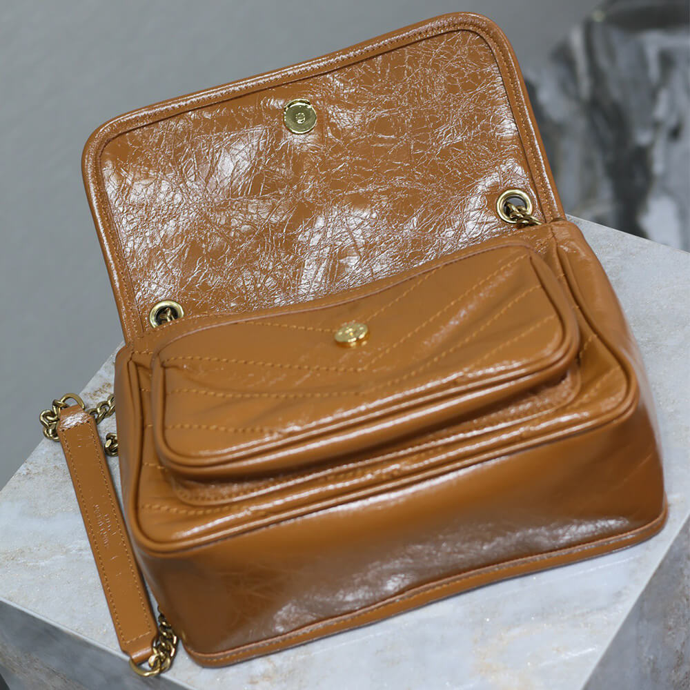 YSL NIKI baby in vintage leather(HIGH-END GRADE) - Top Club