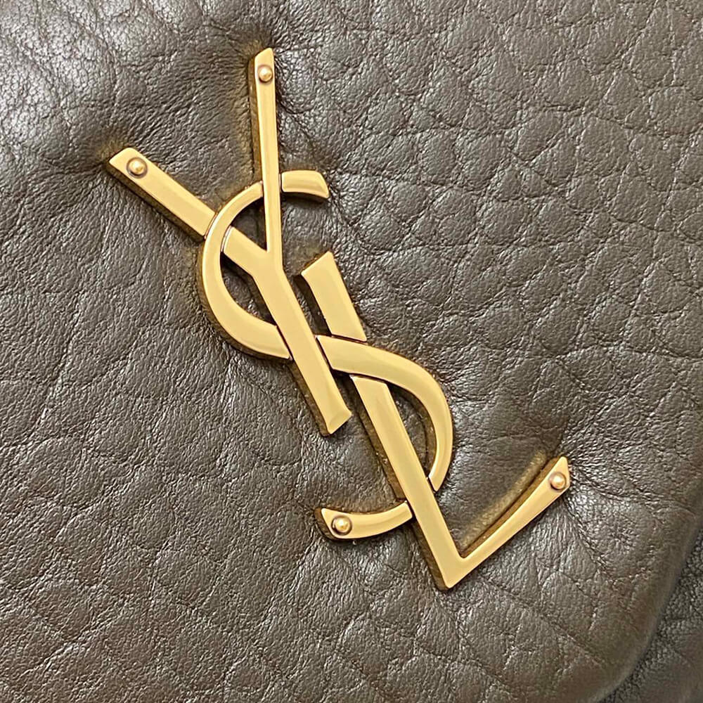 YSL calypso medium in grained lambskin - Top Club
