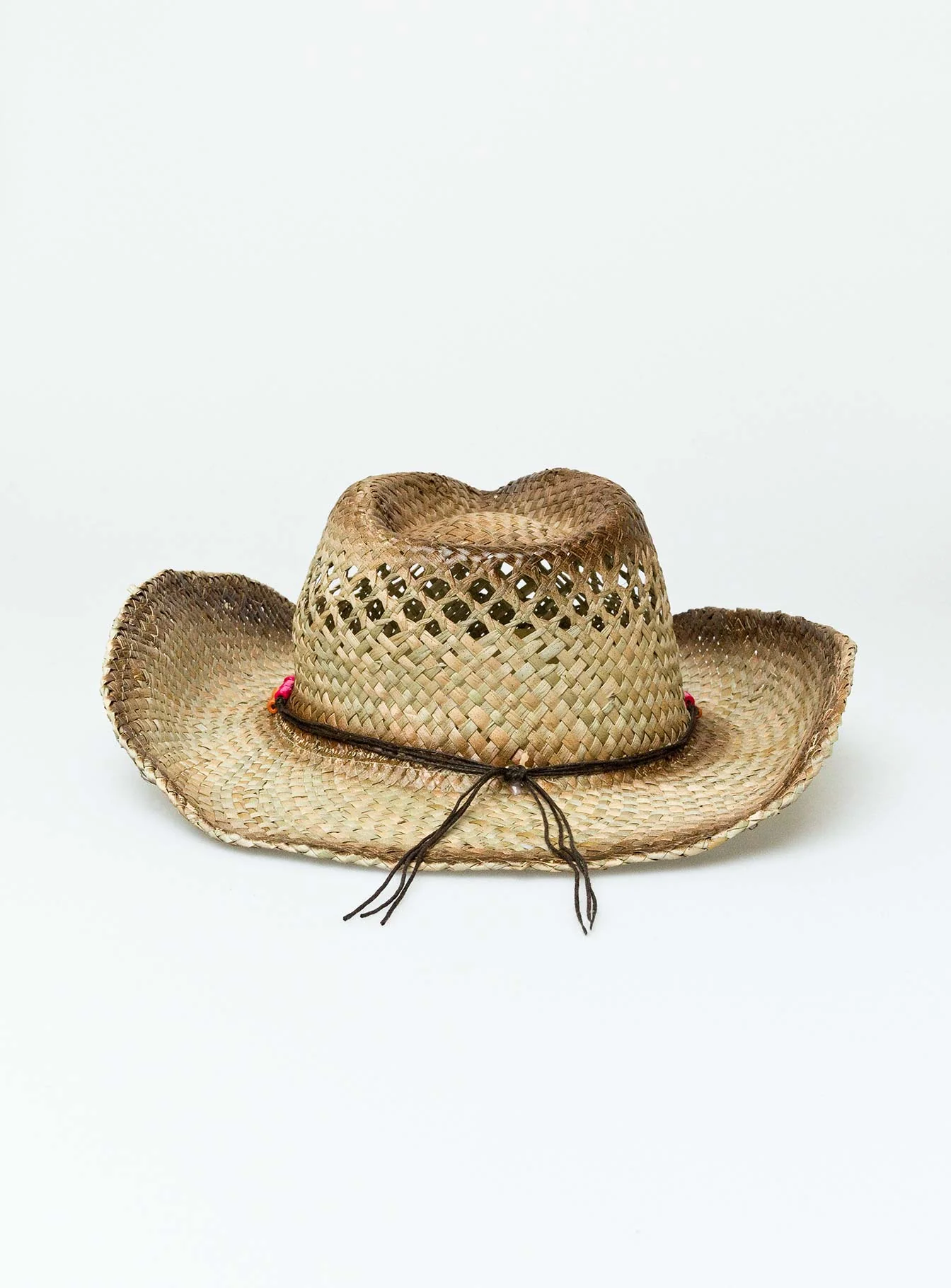Hayward Cowboy Hat Brown / Pink