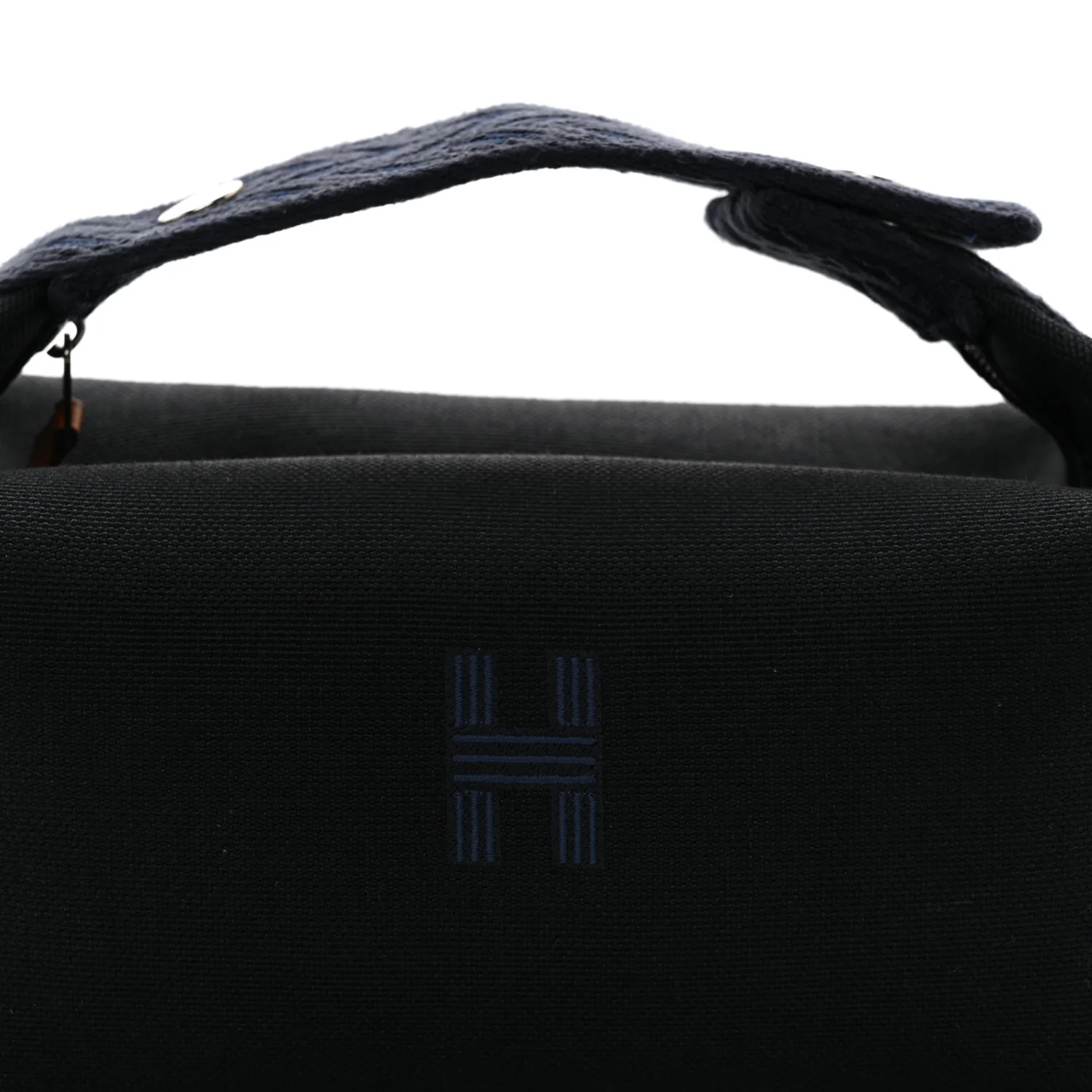 Canvas Small Bride-A-Brac Pouch Black Bleu Nuit - Top Club