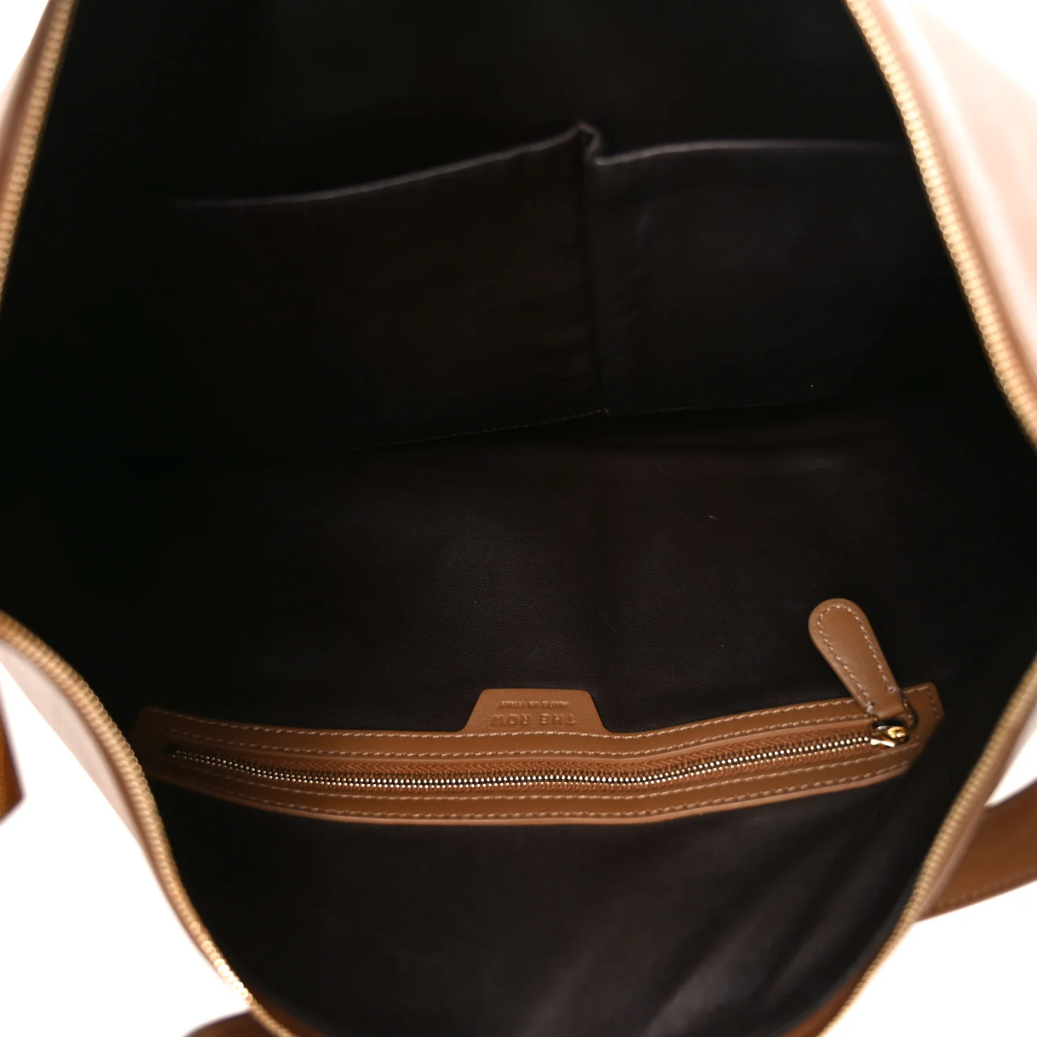 Calfskin N/S Allie Bag Beige - Top Club