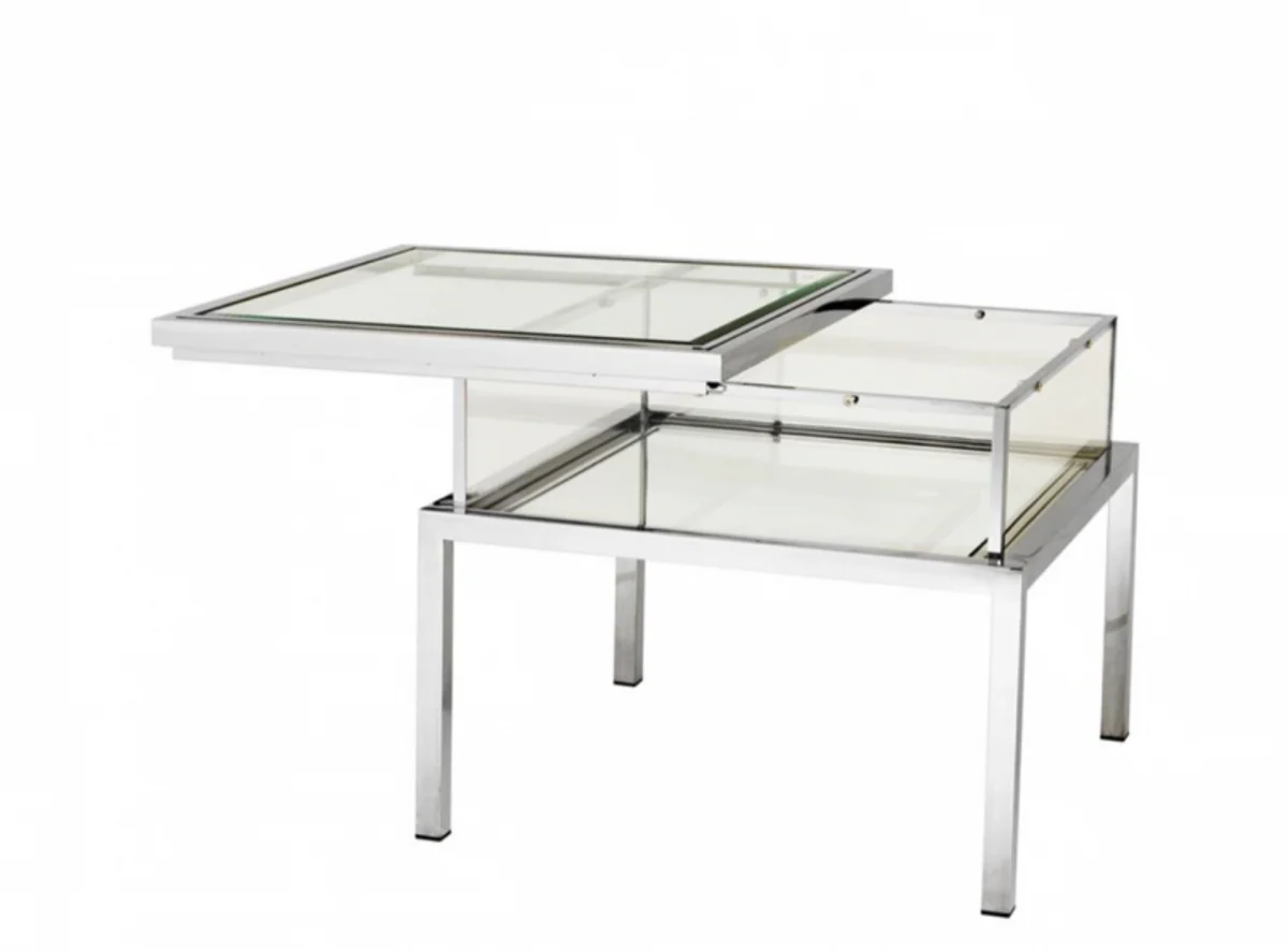 Luxury Art Deco designer side table 65 x 65 x H. 55.5 cm - Luxury Collection