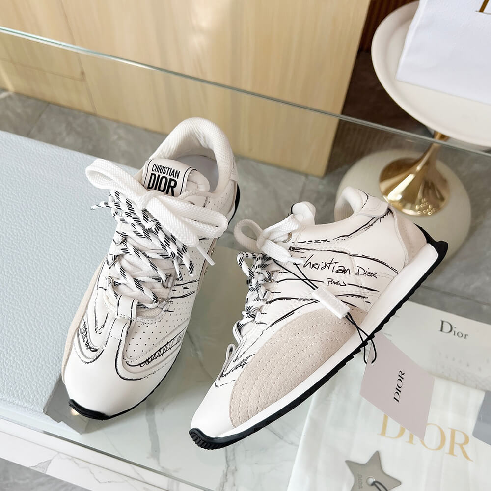 DIOR  D-Sketch Sneaker - Top Club