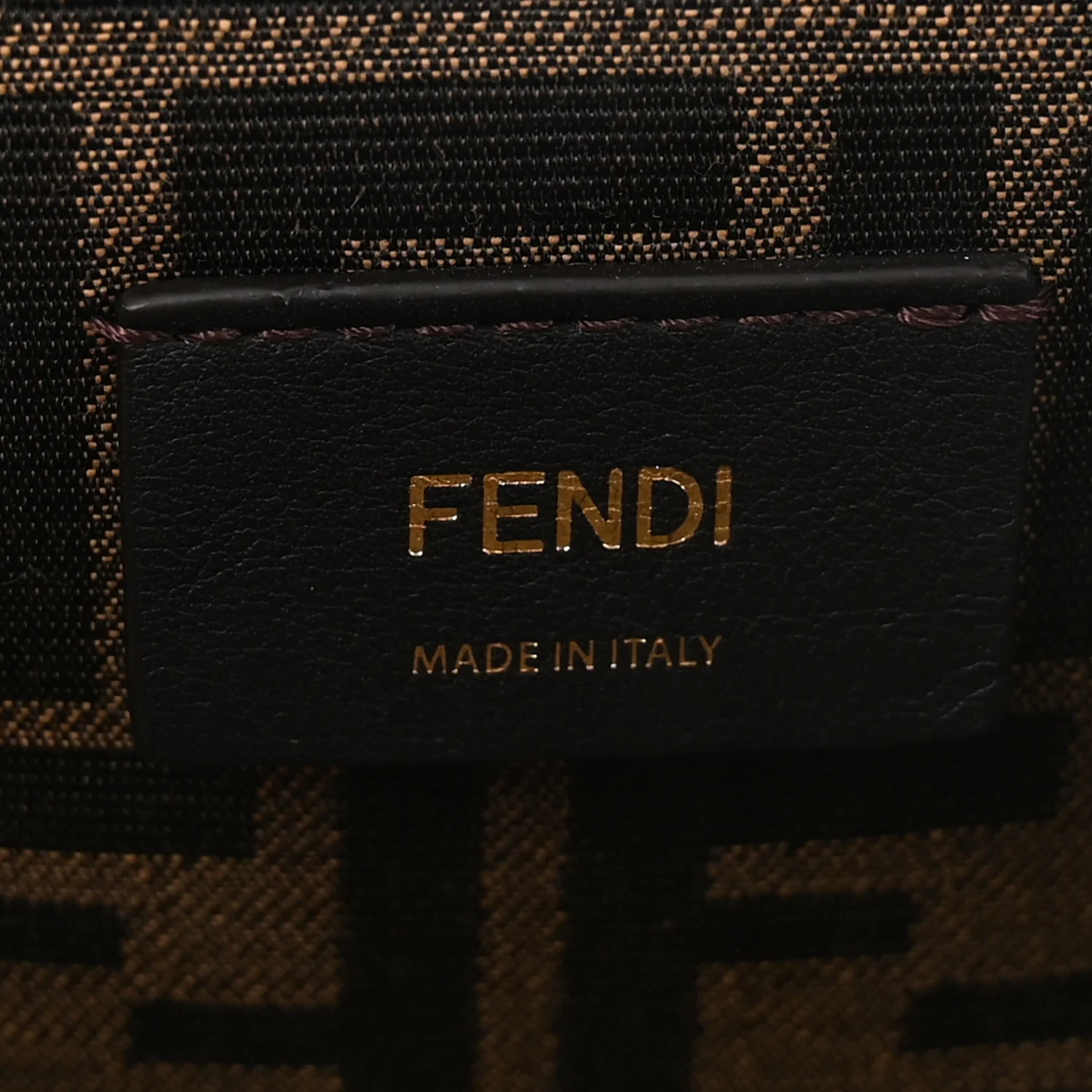 Snakeskin Small Fendi First Brown - Top Club