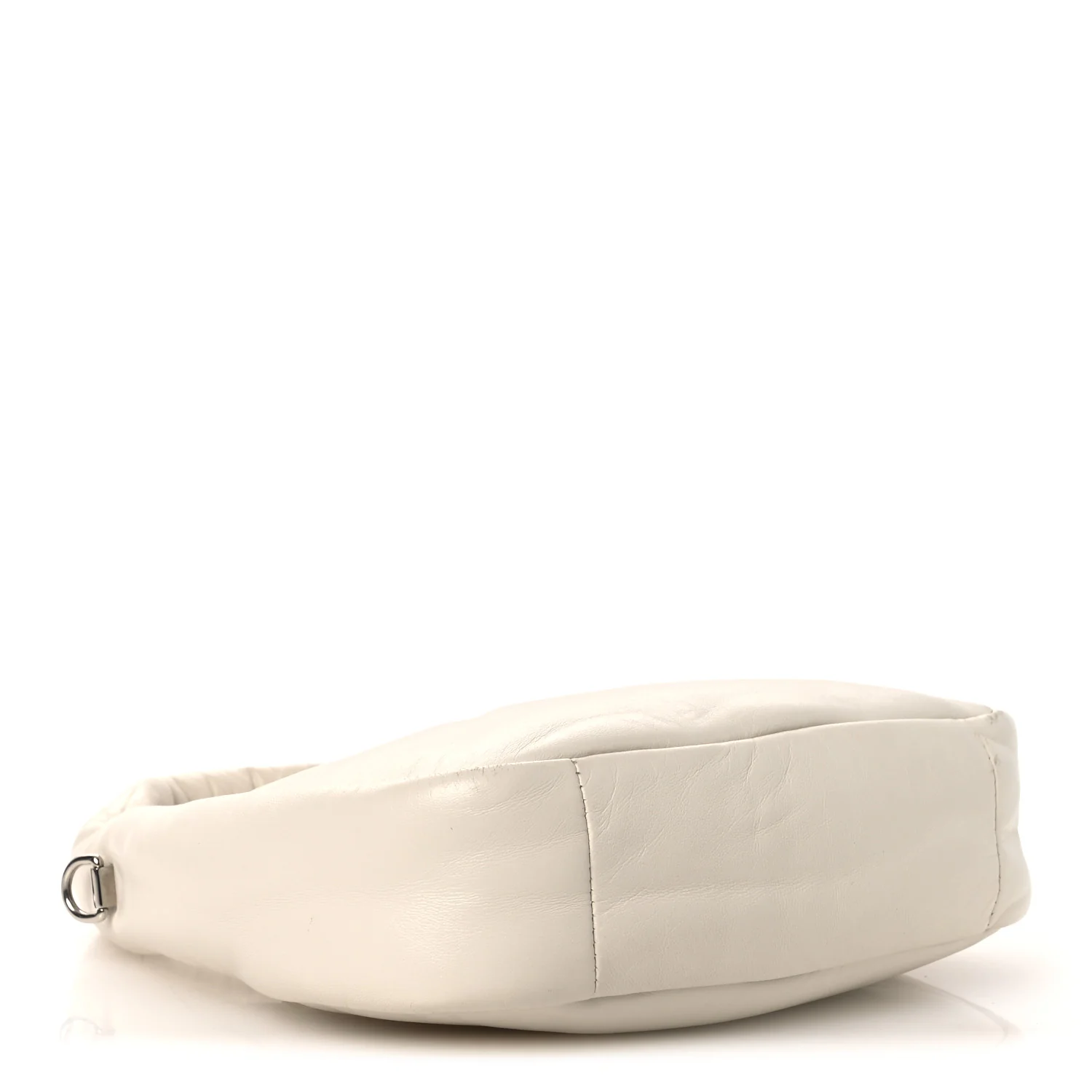Nappa Soft Padded Mini Bag White - Top Club