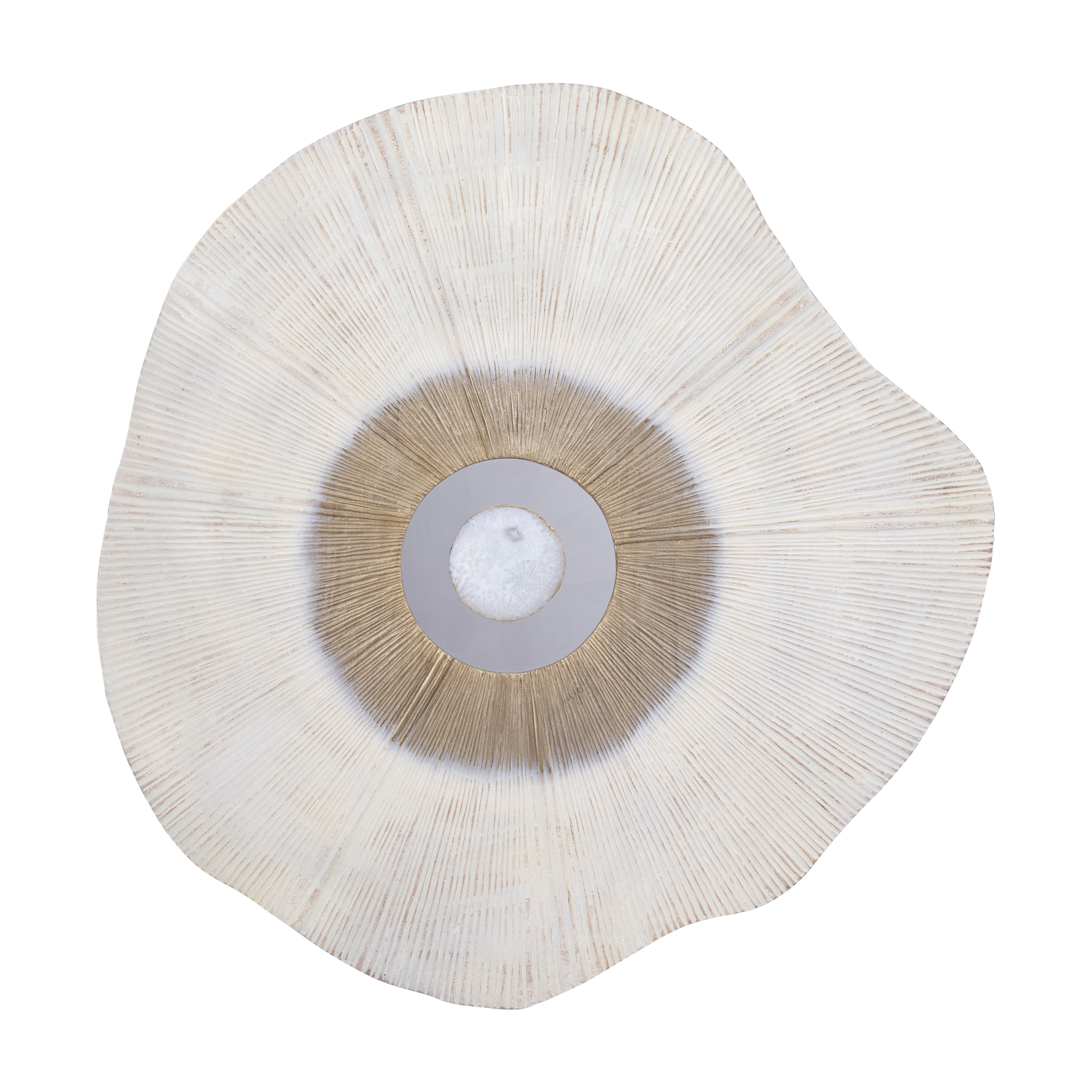 Wanddecoratie Solara beige 89 cm