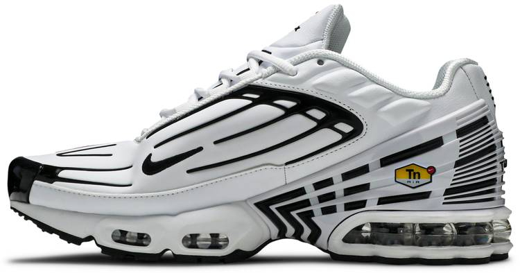 Air Max Plus 3 Leather  White Black  CK6716-100 - Sneaker Replica Workshop