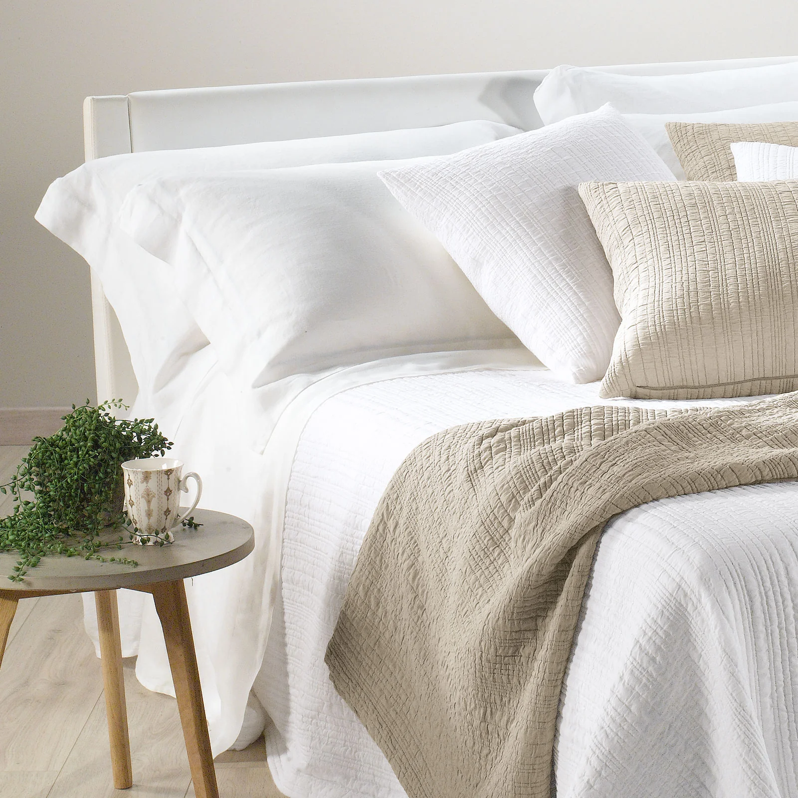 Complete Lino Linen Bianco Bianco Bianco Bianco