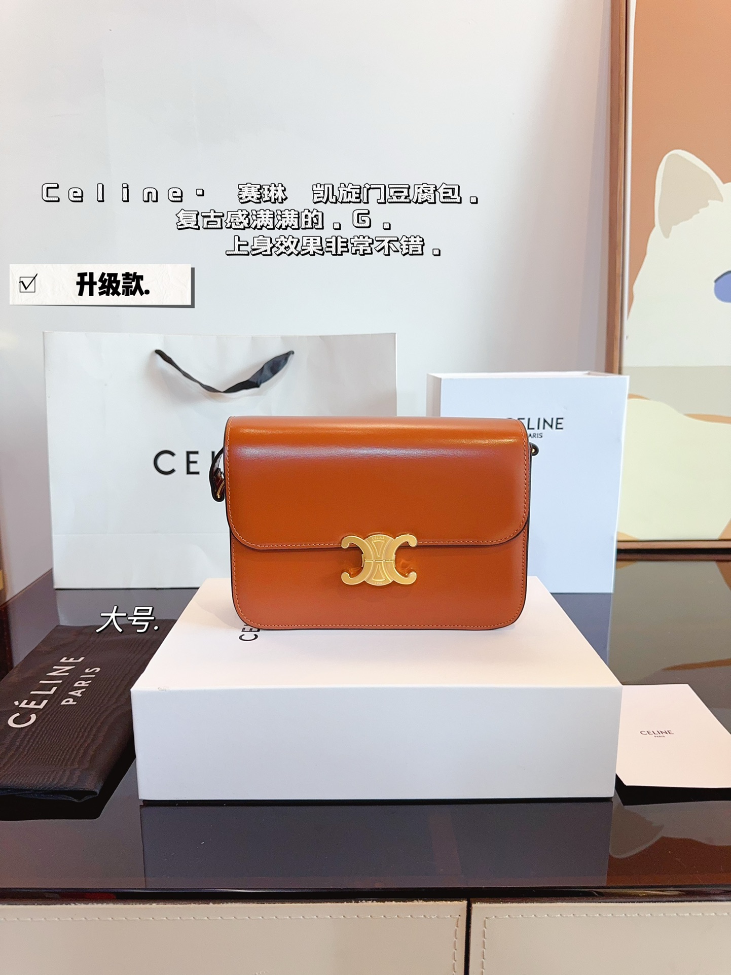 Ce box new arrival bag medium size: 23*14*16cm - Top Club