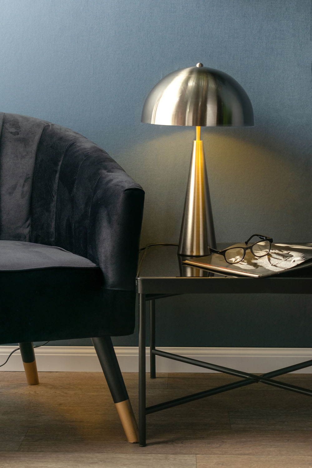 Table Lamp Sublime metal matt black