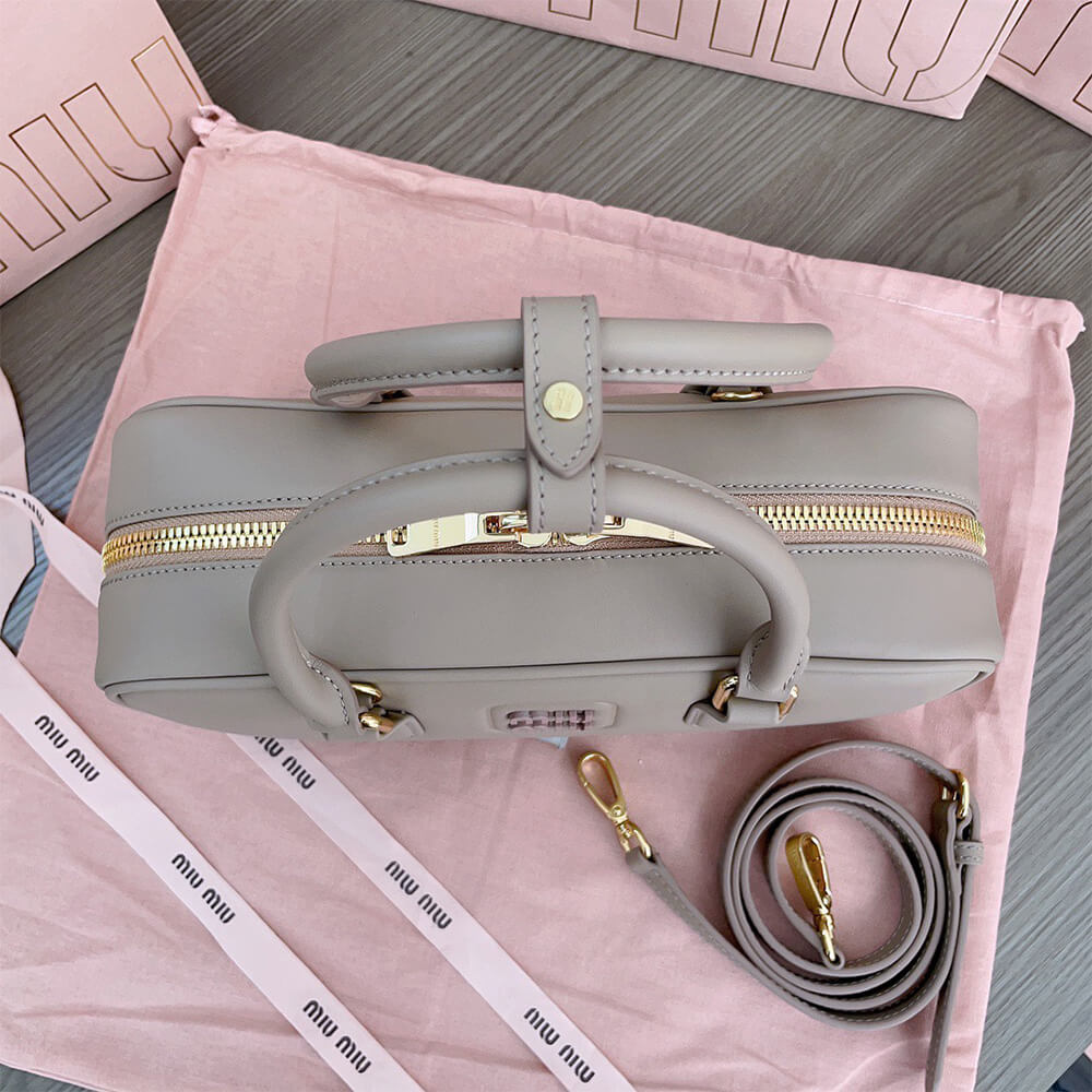 MIUMIU Large Arcadie Leather Bag(HIGH-END GRADE) - Top Club