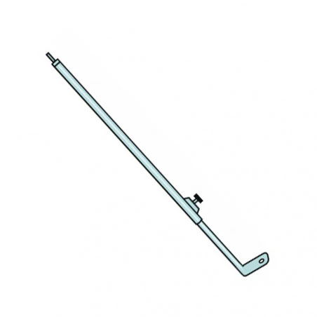 Casmat Reinforcement Balconera Pipe L - 195 to 355 cm