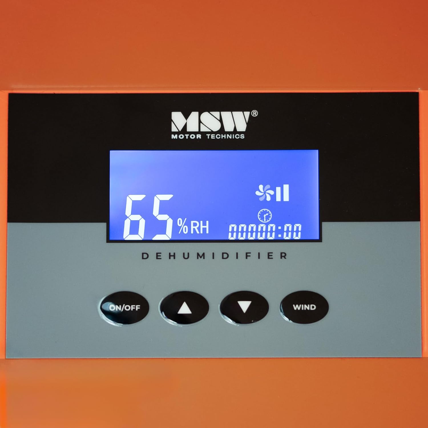 MSW Deumidificatore elettrico professionale 60 l / 24 h 80 m² 750 m³/h Con maniglia e 2 ruote Deumidificatore industriale Deumidificatore Deumidificatori per ambiente Essiccatore per costruzioni edili