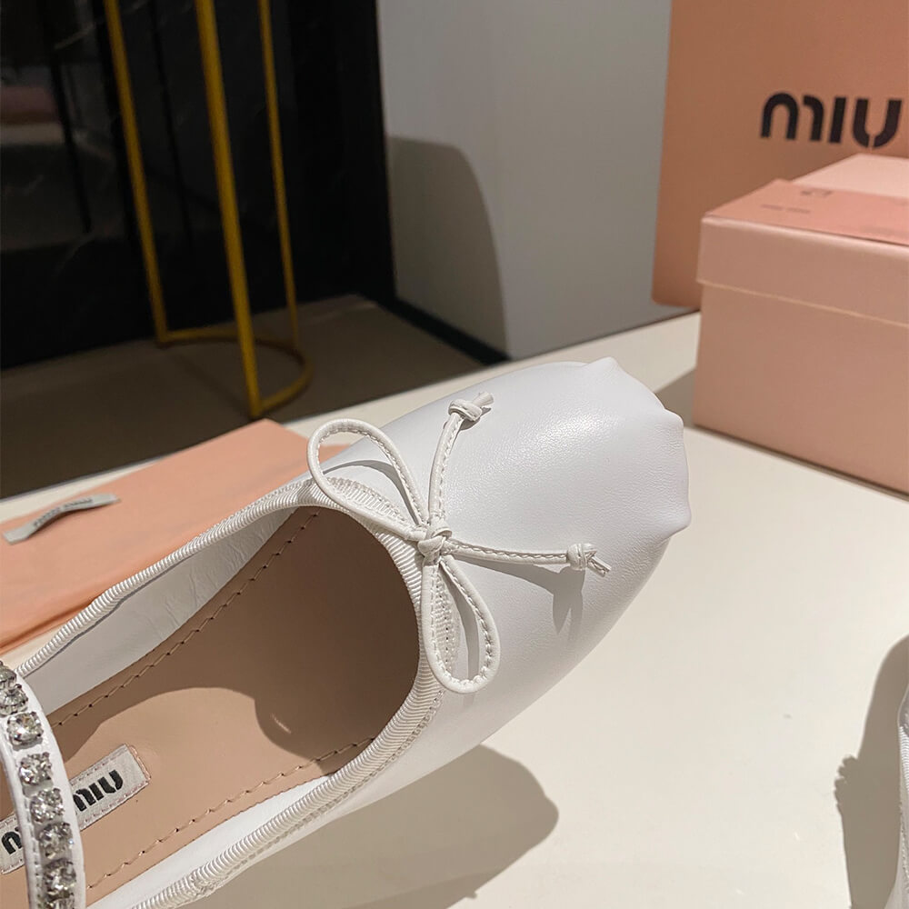 MiuMiu Leather ballerinas - Top Club