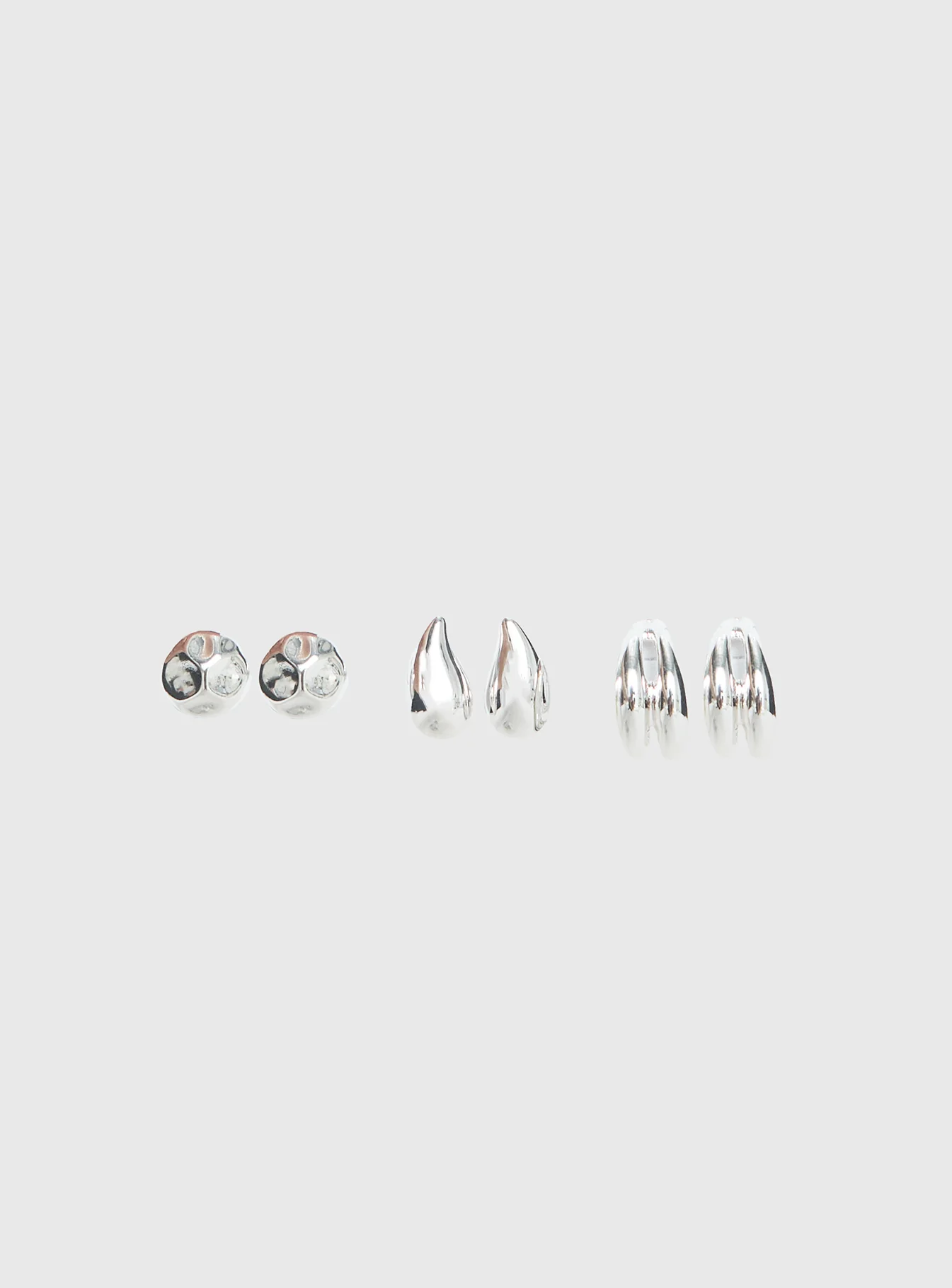 Run The Party Earring Pack Silver
