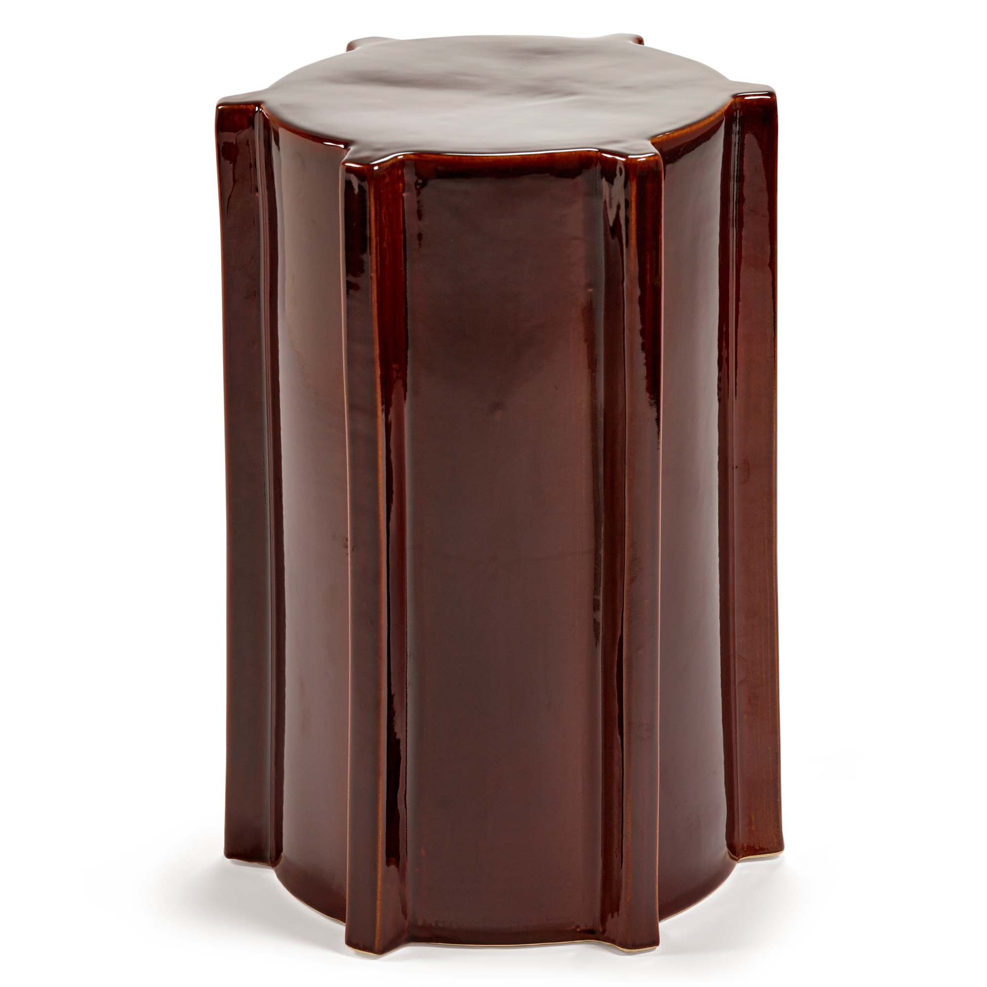 Bijzettafel Pawn 02 dark brown