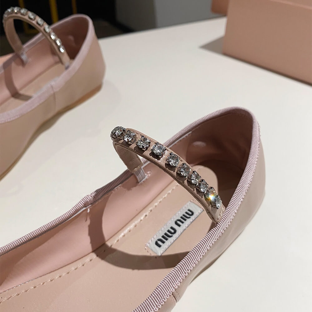 MiuMiu Leather ballerinas - Top Club