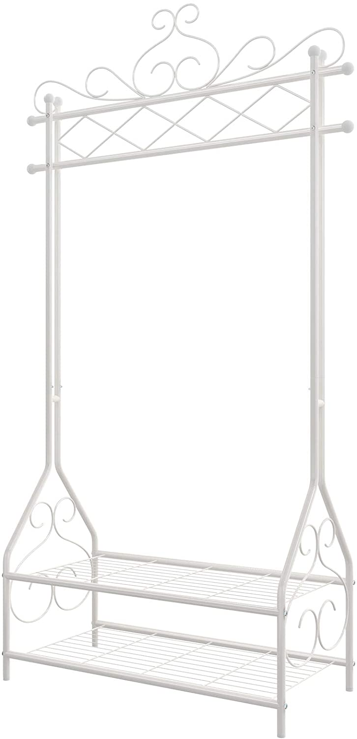 Kledingrek Vintage van metaal - Indusign 92 x 173 cm