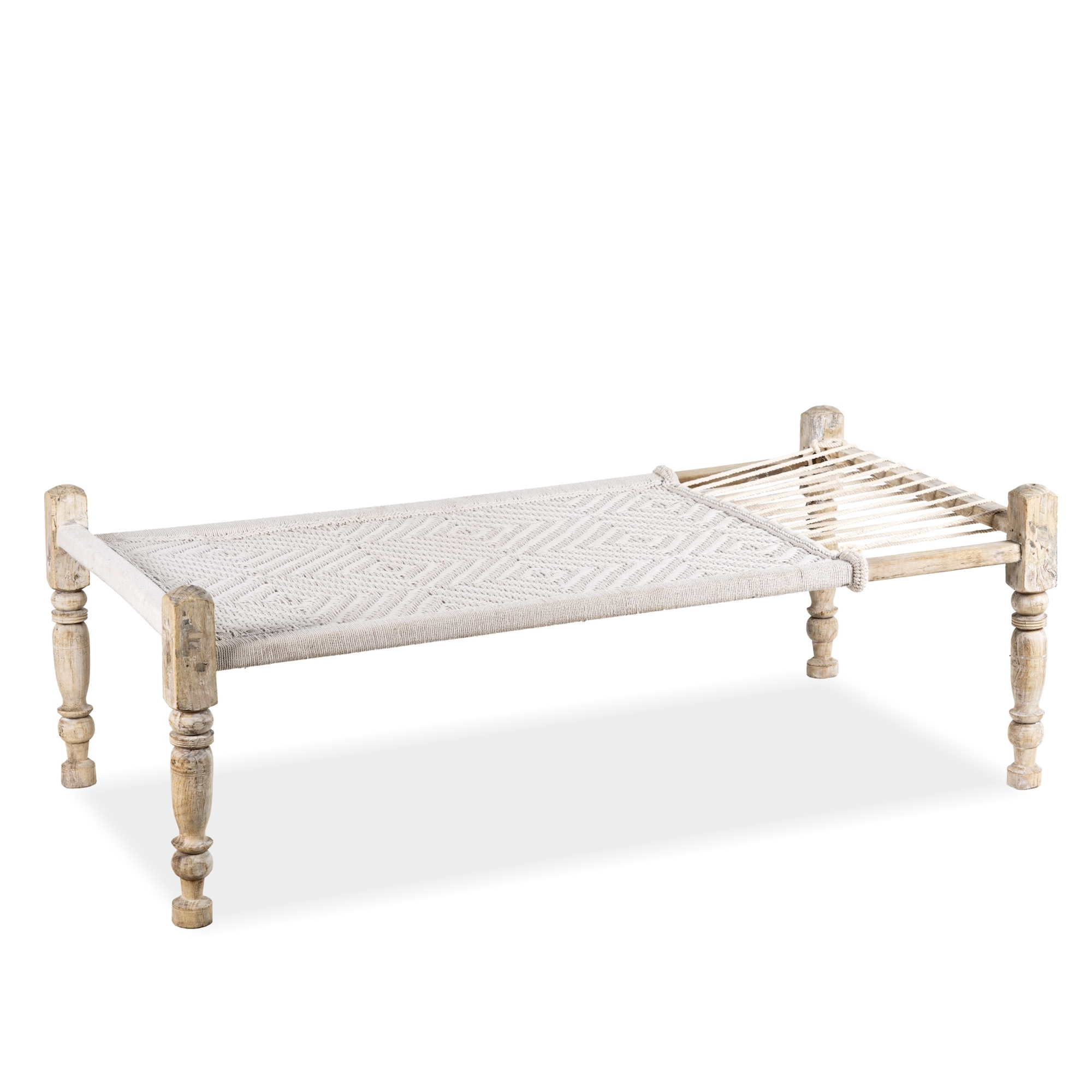 Surat - Handgemaakt Klassiek Indiaas Daybed