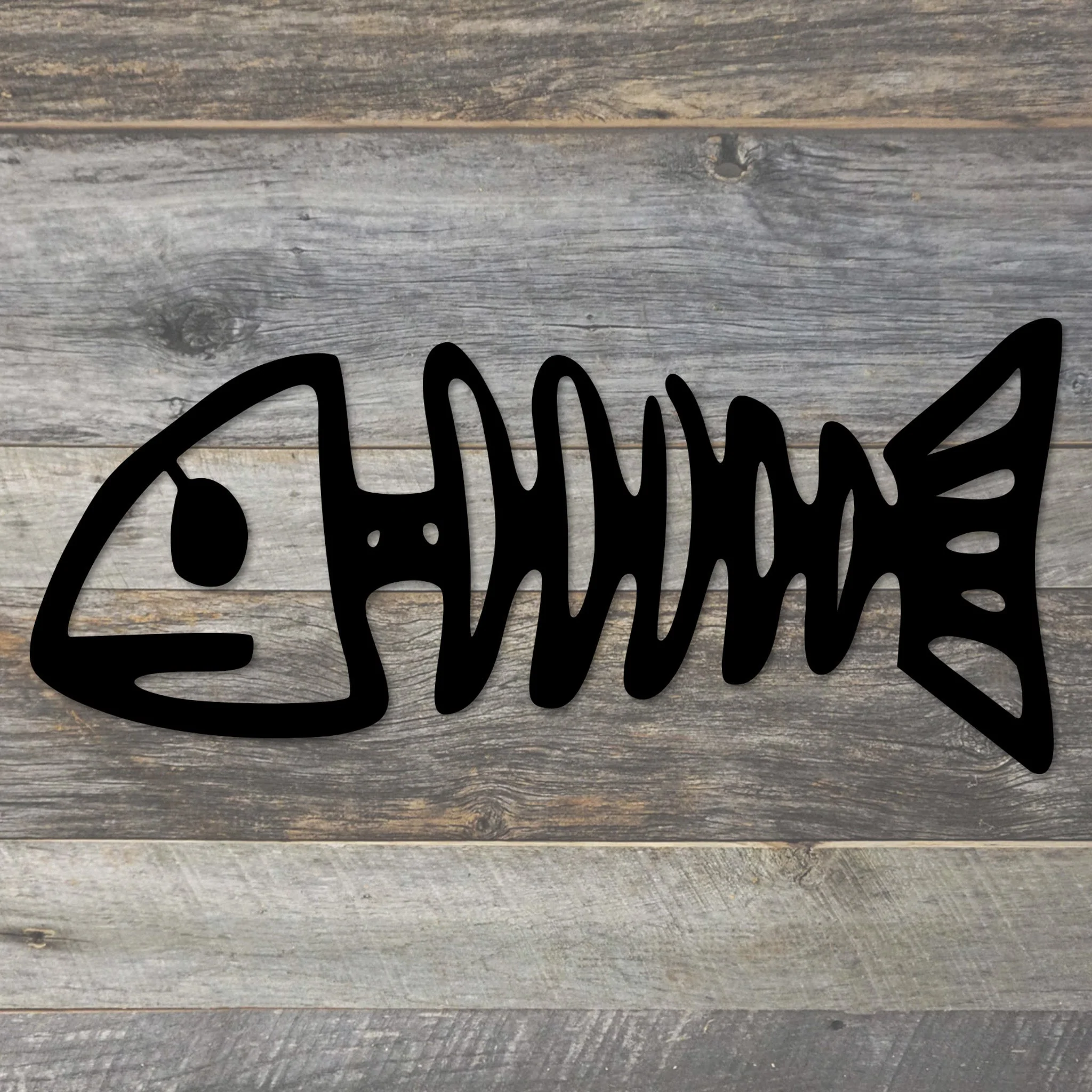 Metal Fishbones Wall Art - Alvarez Pro Painting LLC