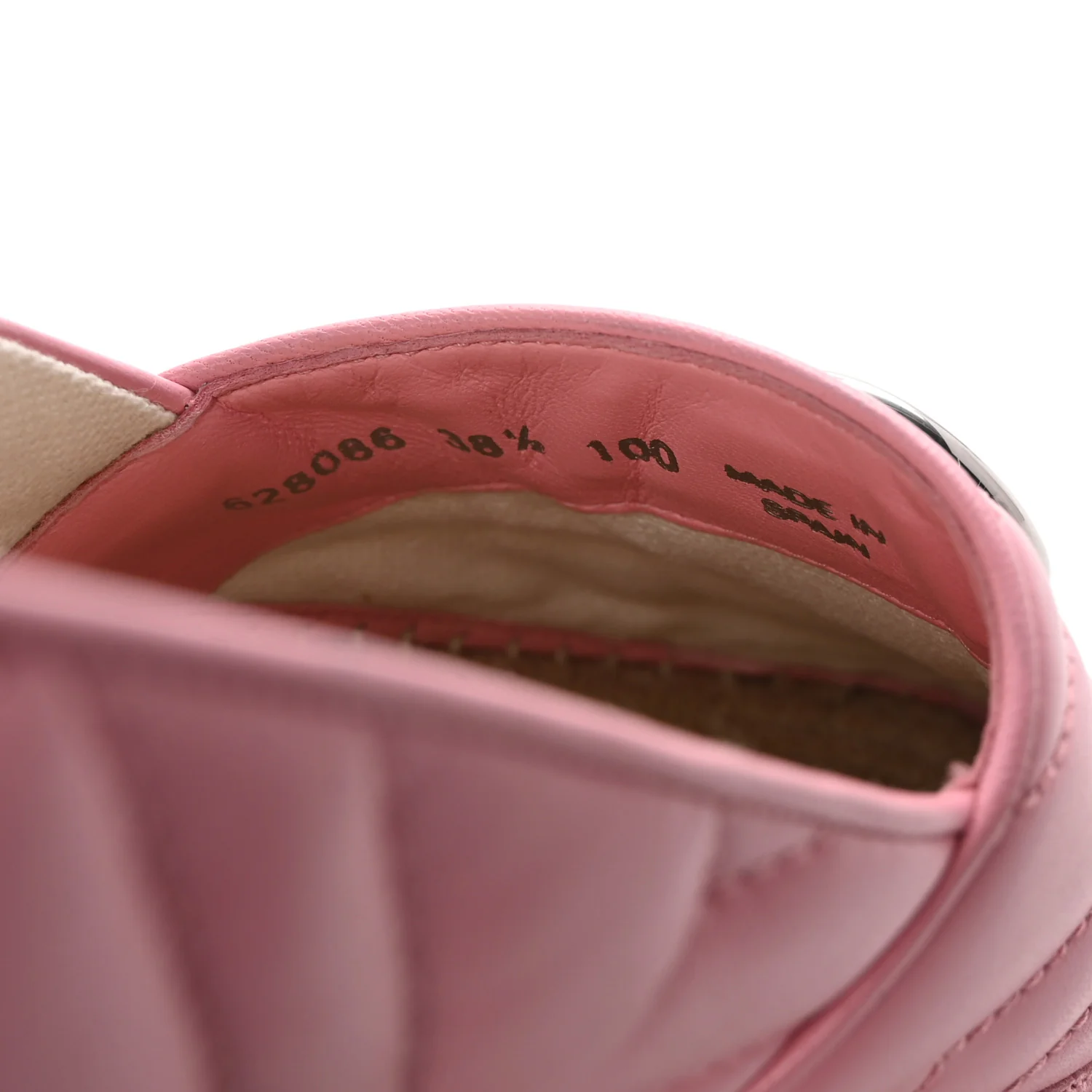 Nappa Matelasse GG Marmont Espadrilles 38.5 Wild Rose - Top Club