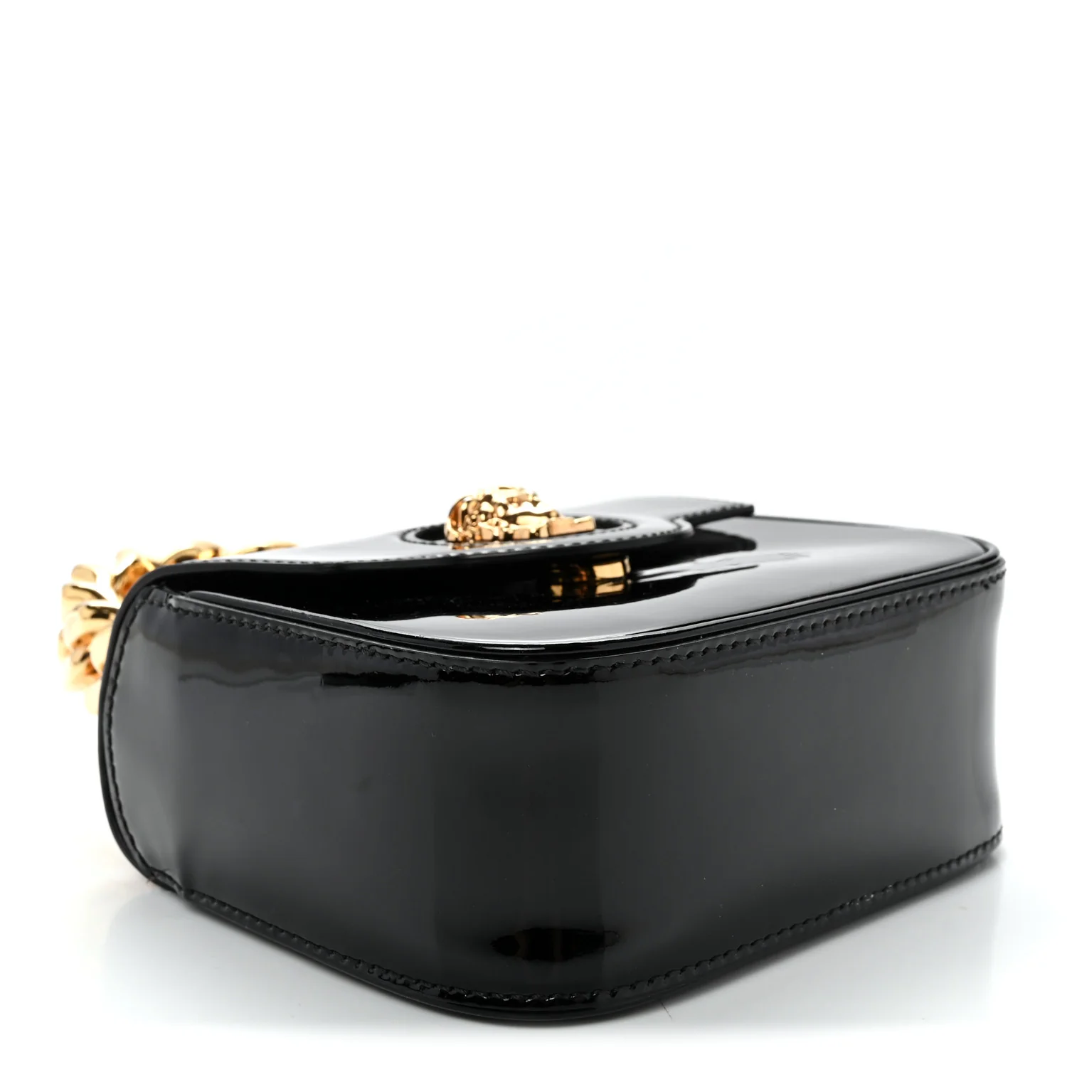 Patent Mini La Medusa Bag Black - Top Club