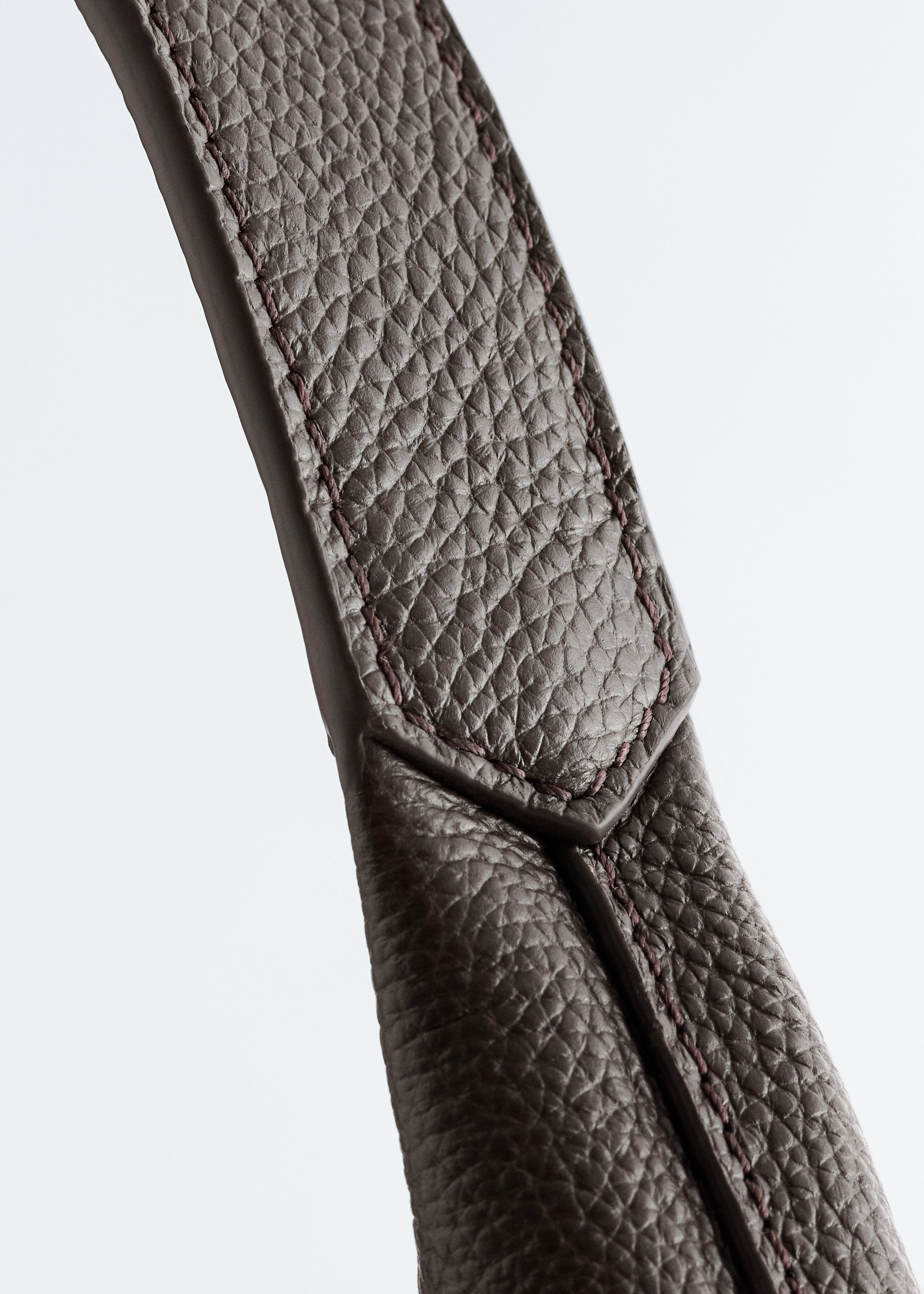 & Other Stories CLASSIC LEATHER TOTE BAG