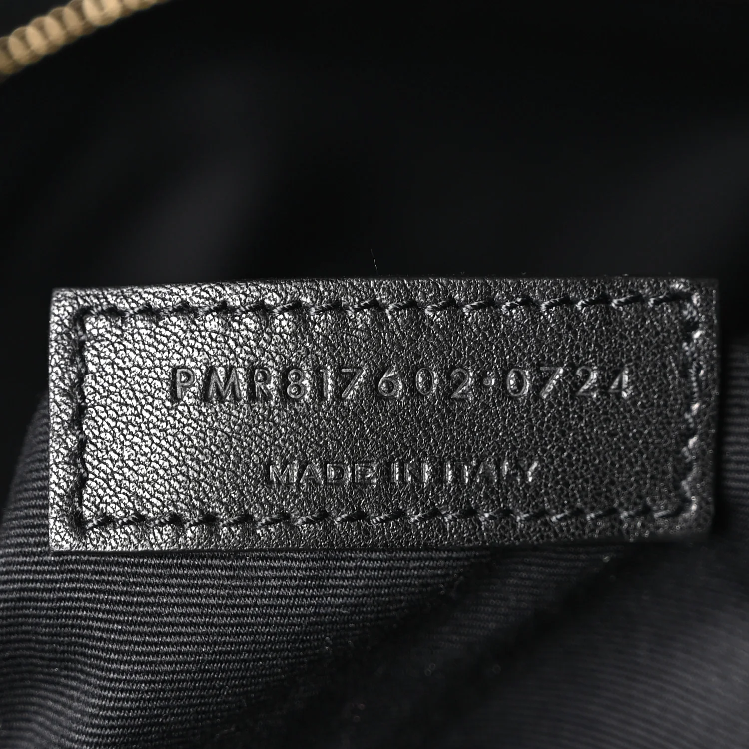 Calfskin Y Tote Black - Top Club