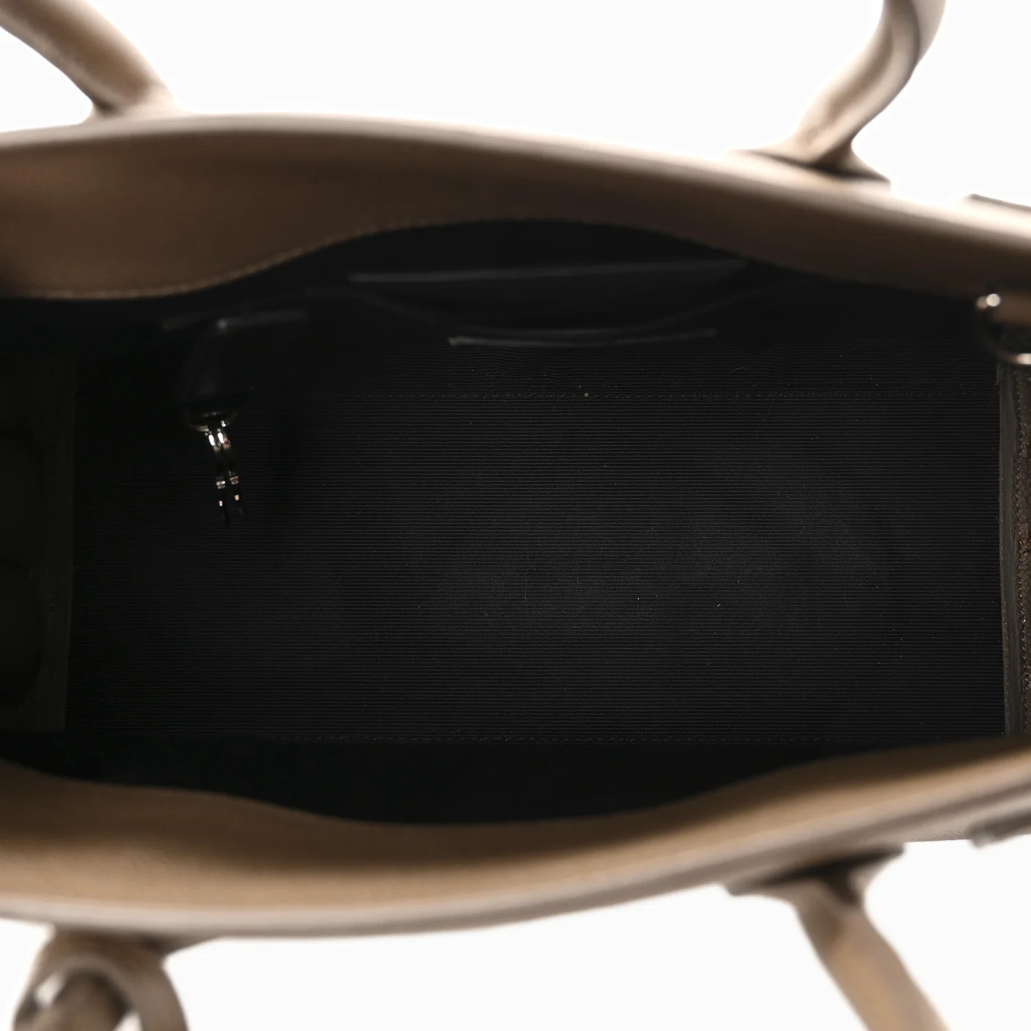 Grained Calfskin Baby Sac De Jour Taupe - Top Club